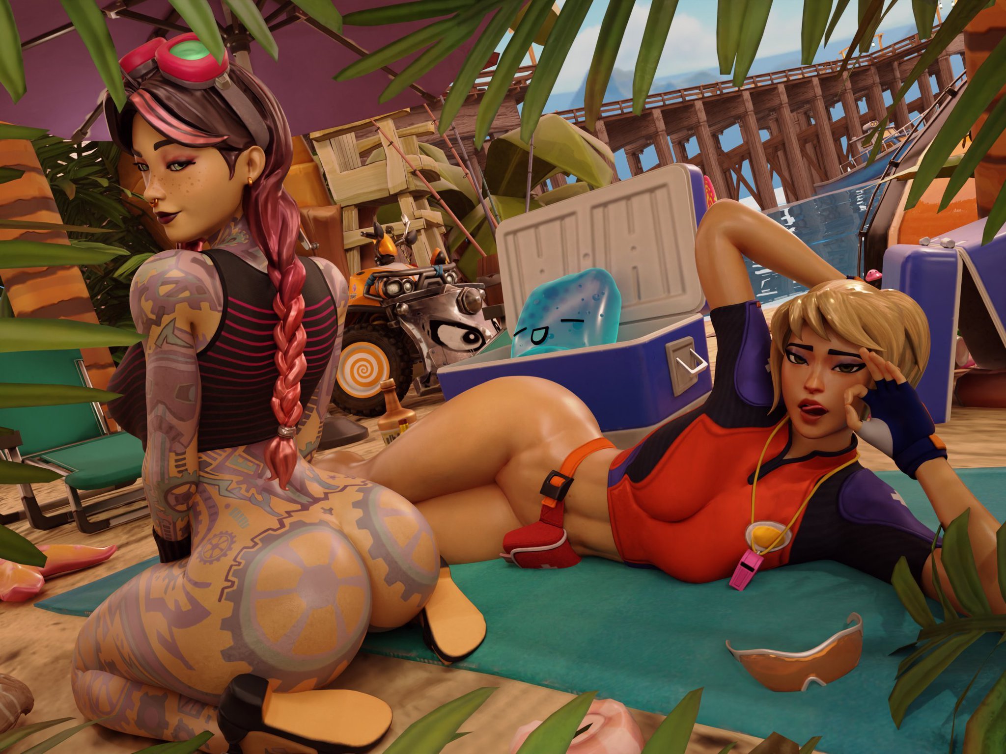 Beach Jules (Fortnite) Rule 34 Image