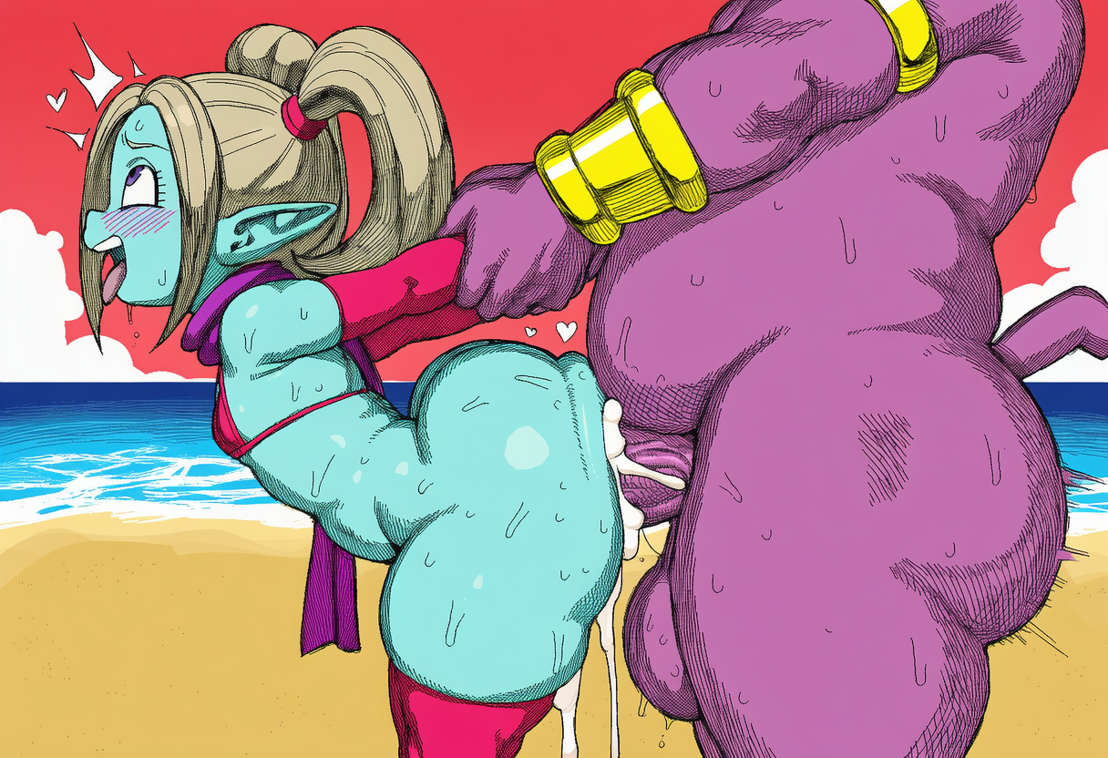 Panzy (Dragon Ball Daima) Rule 34 Image