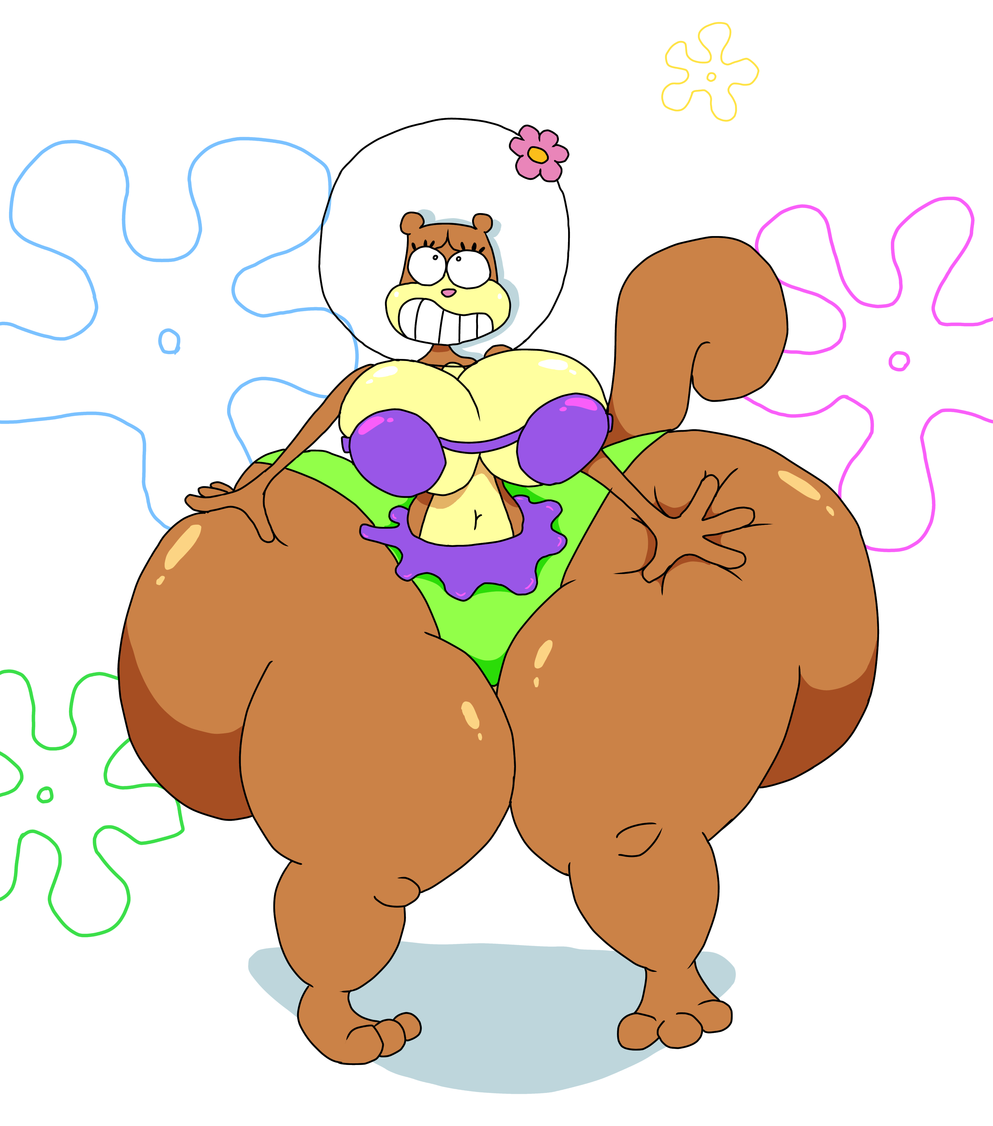 Sandy Cheeks (Spongebob Squarepants) Rule 34 Image