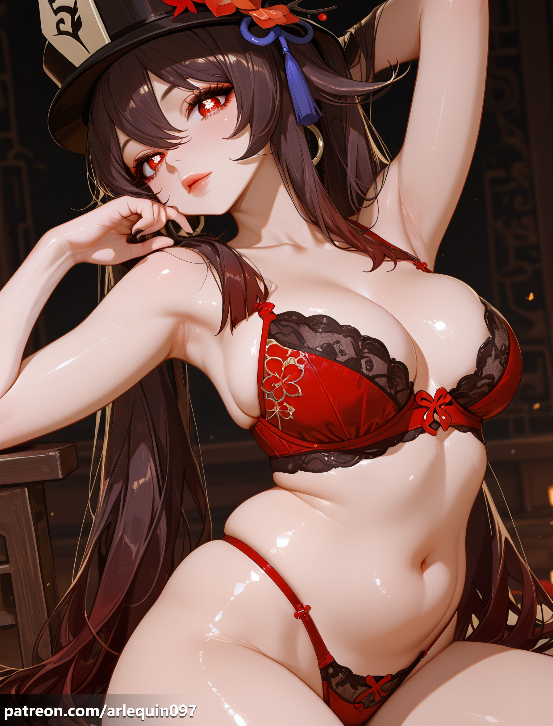 Hu Tao (Genshin Impact) Rule 34 Image