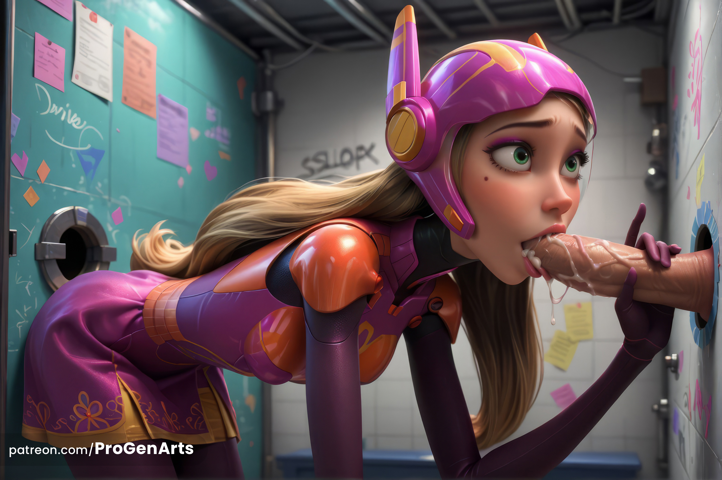 Honey Lemon (Big Hero 6) Rule 34 Image