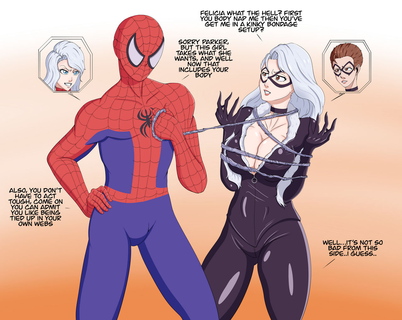 Black Cat (Marvel) Rule 34 Image