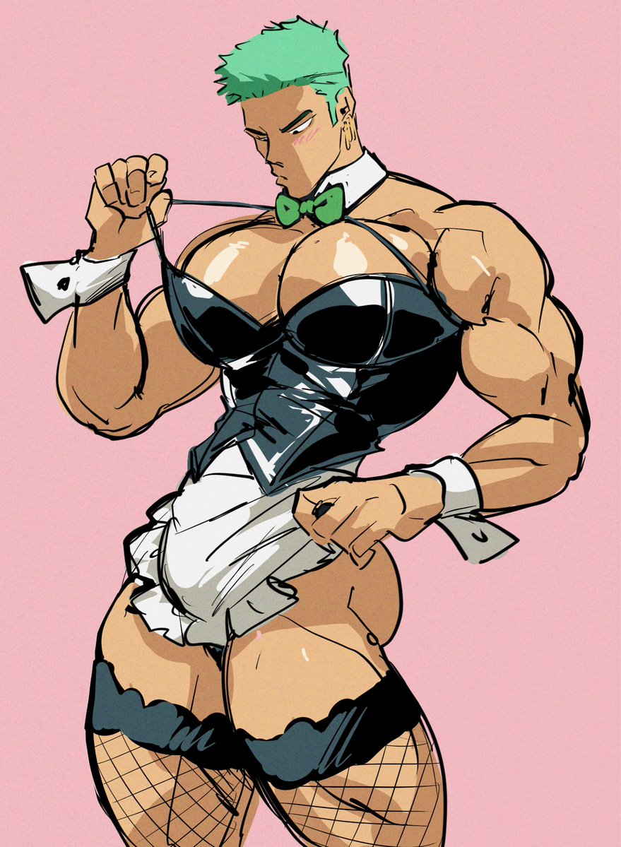 Roronoa Zoro (One Piece) Rule 34 Image