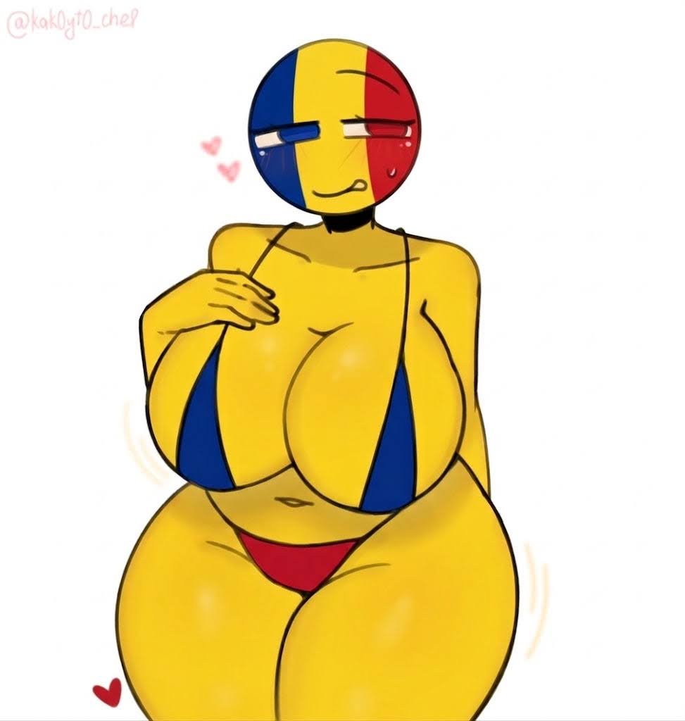 Romania (Countryhumans) Rule 34 Image