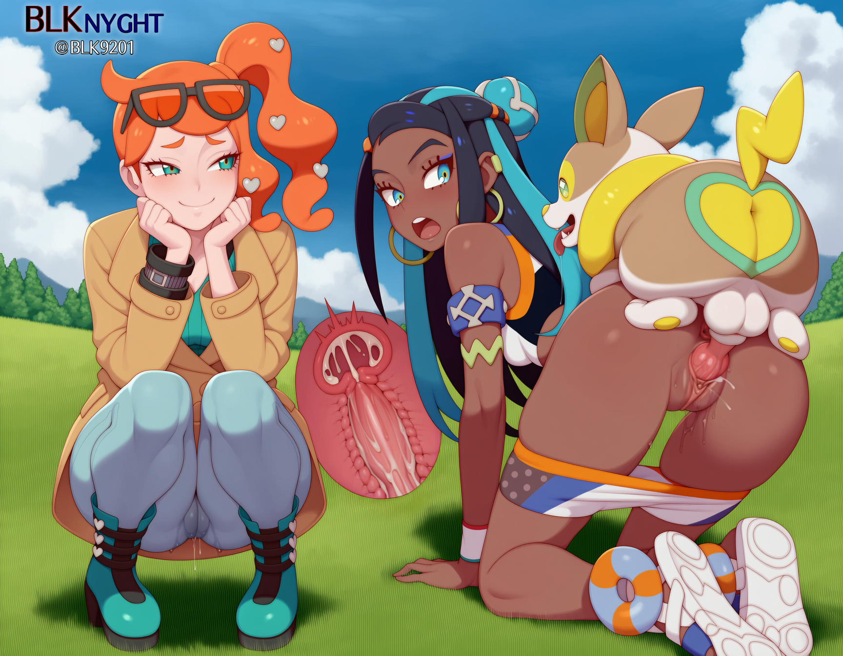 Nessa (Pokemon) Rule 34 Image