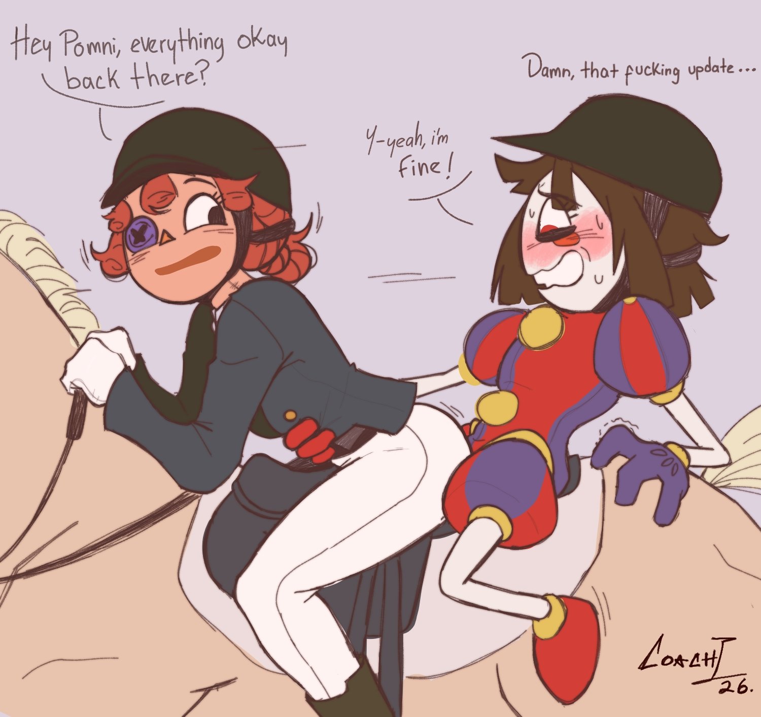 Pomni (Glitch Productions) Rule 34 Image