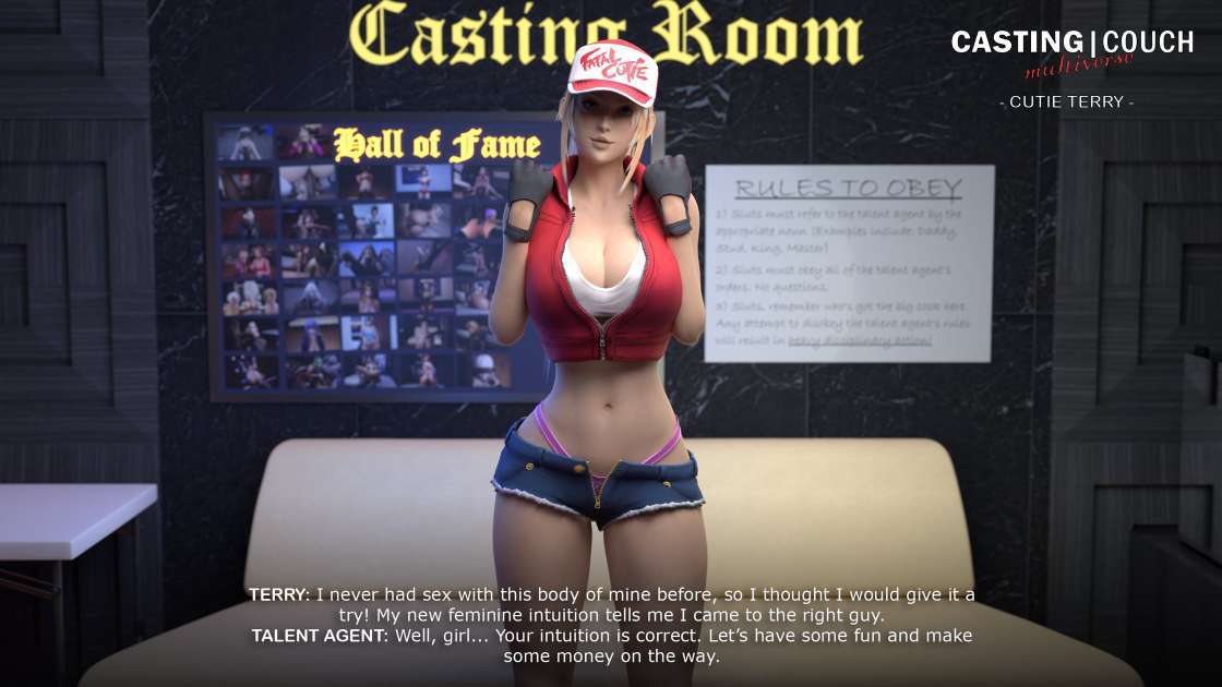 Female Terry (Fatal Fury) Rule 34 Image