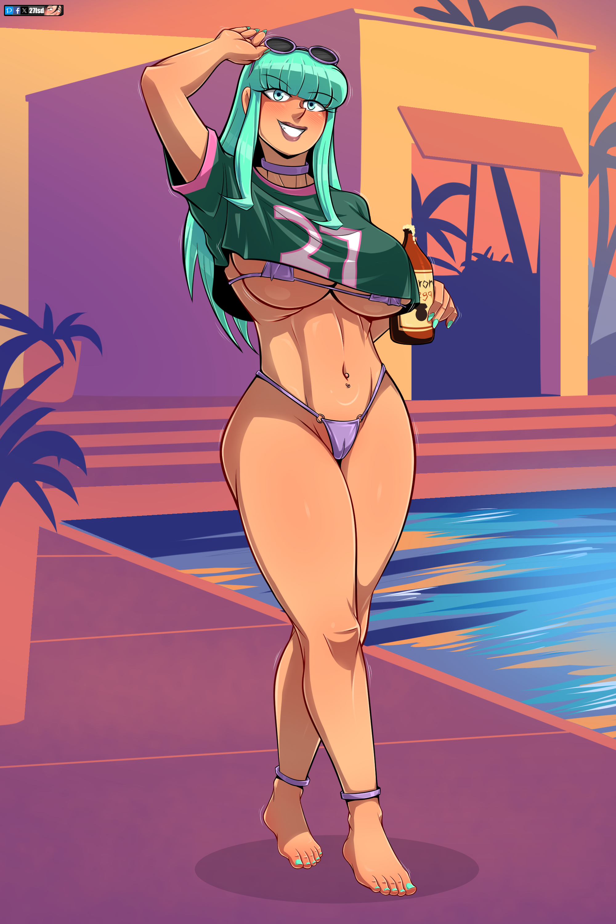 Gta Vi Cover Girl (Grand Theft Auto Vi) Rule 34 Image