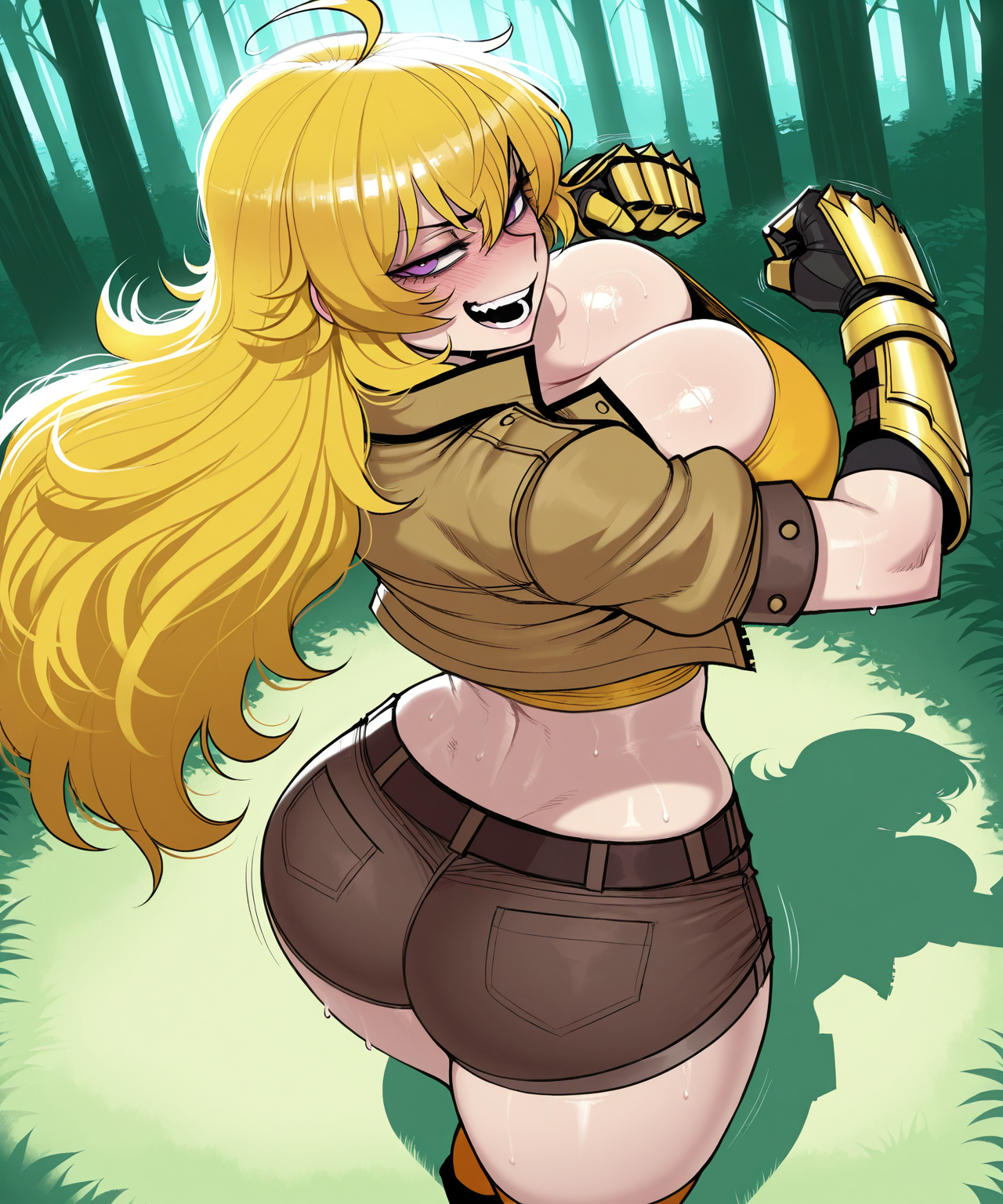 Yang Xiao Long (Rwby) Rule 34 Image