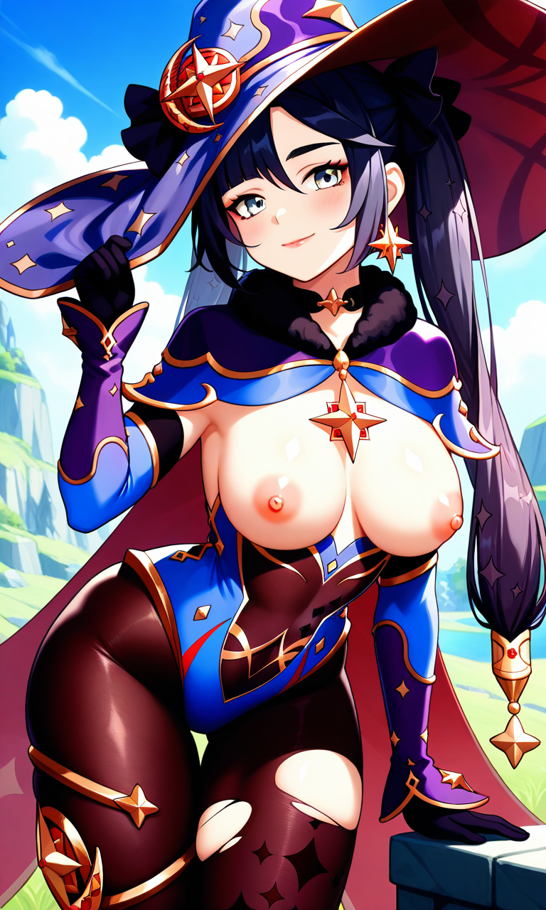 Mona (Genshin Impact) Rule 34 Image