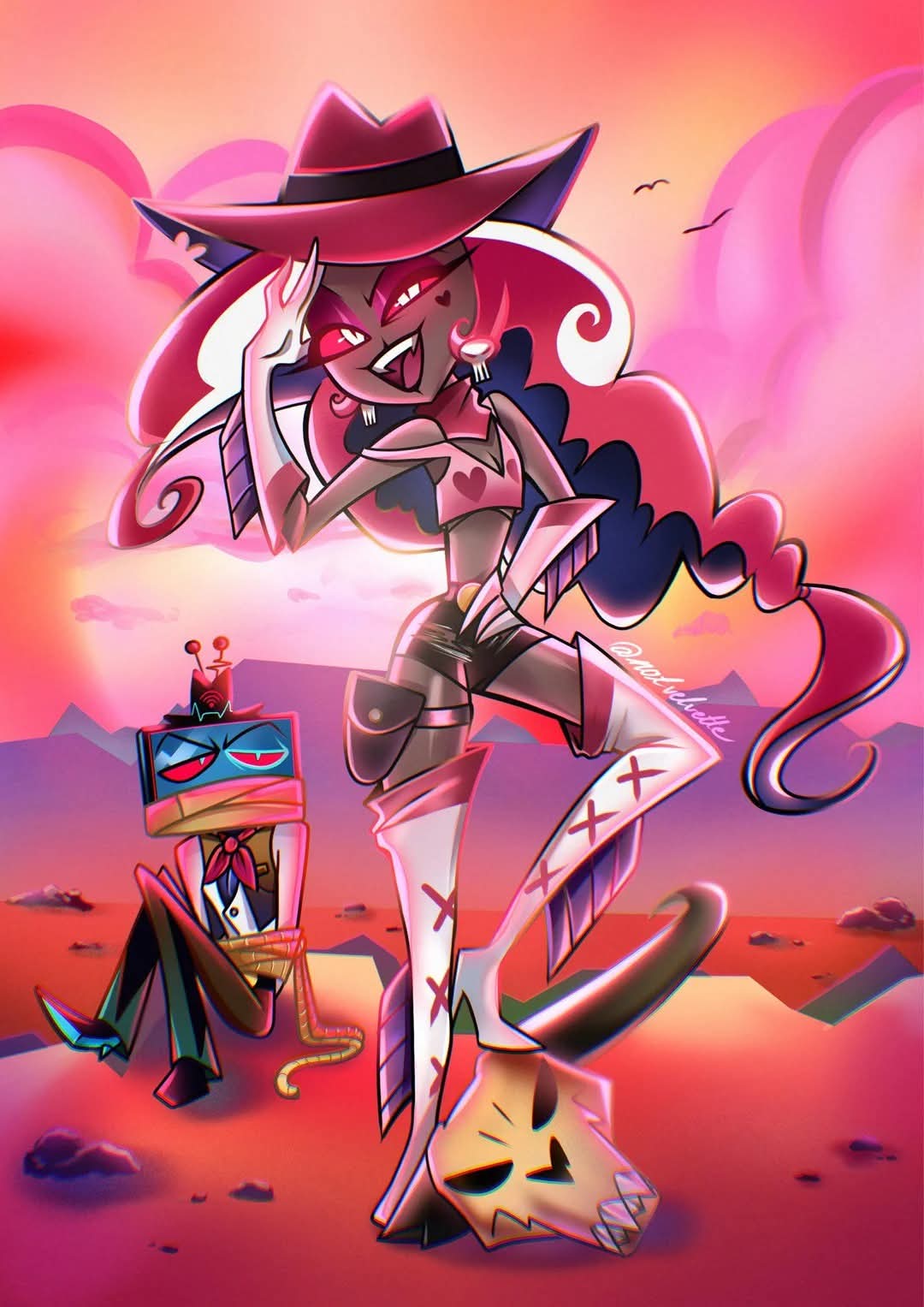 Velvette (Hazbin Hotel) Rule 34 Image