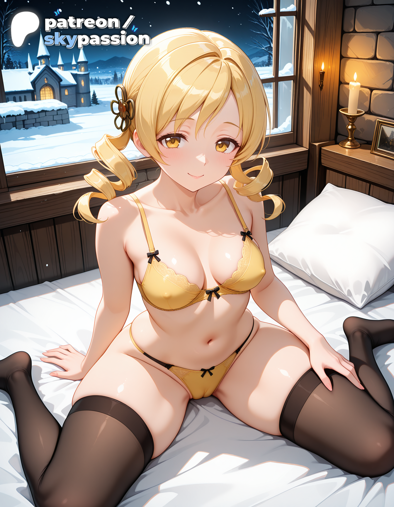 Tomoe Mami (Mahou Shoujo Madoka Magica) Rule 34 Image