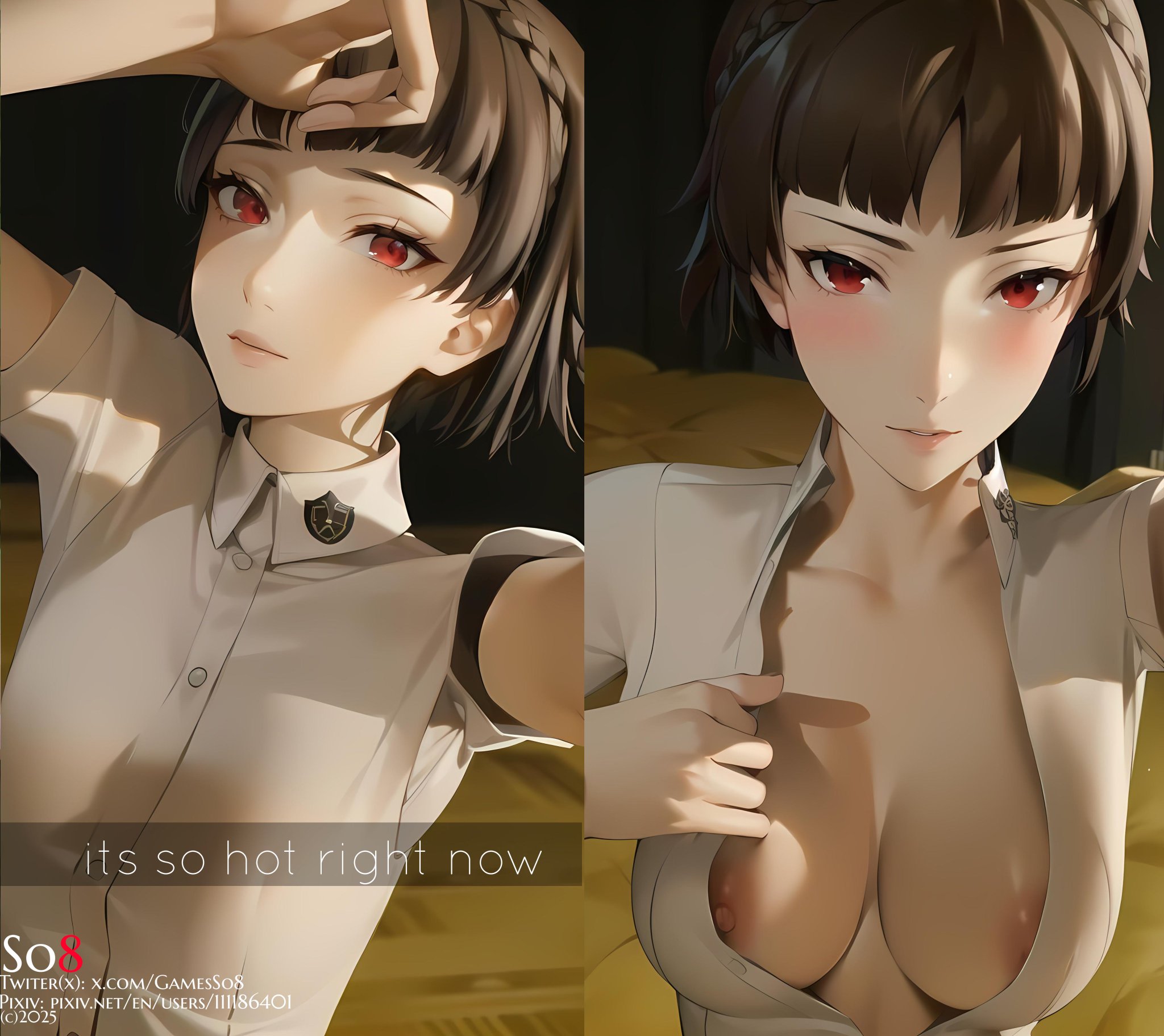 Makoto Niijima (Persona) Rule 34 Image