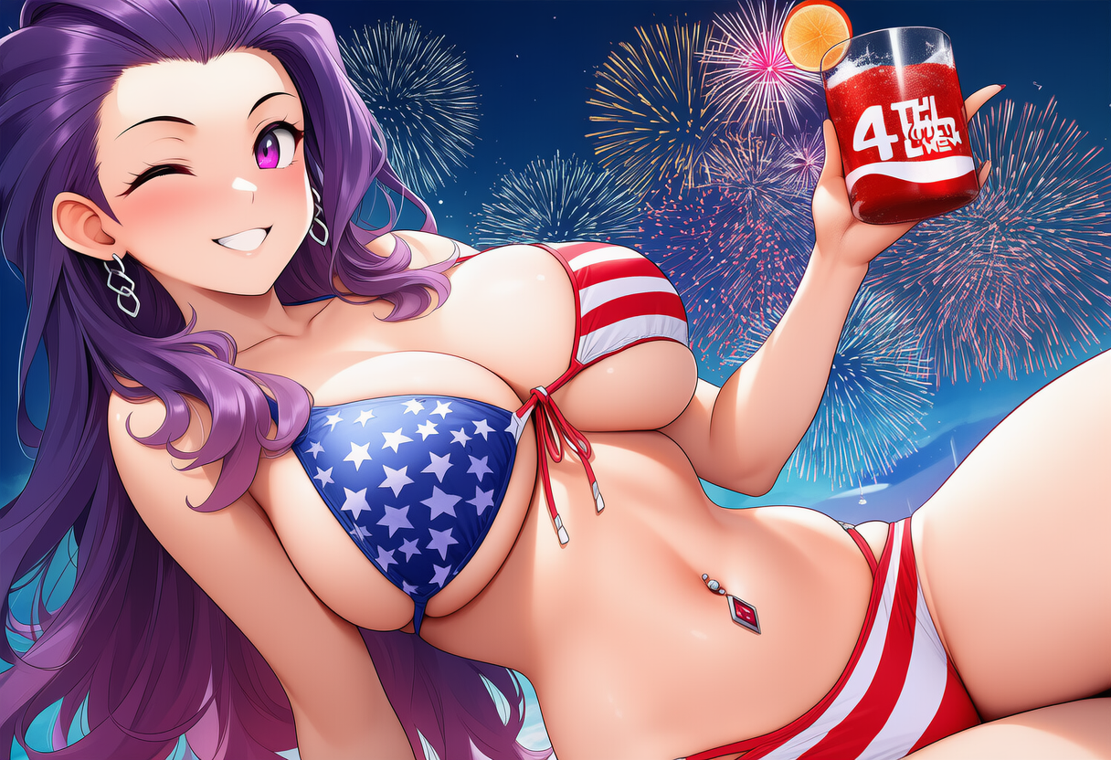 Original Character (4th Of July) Rule 34 Image