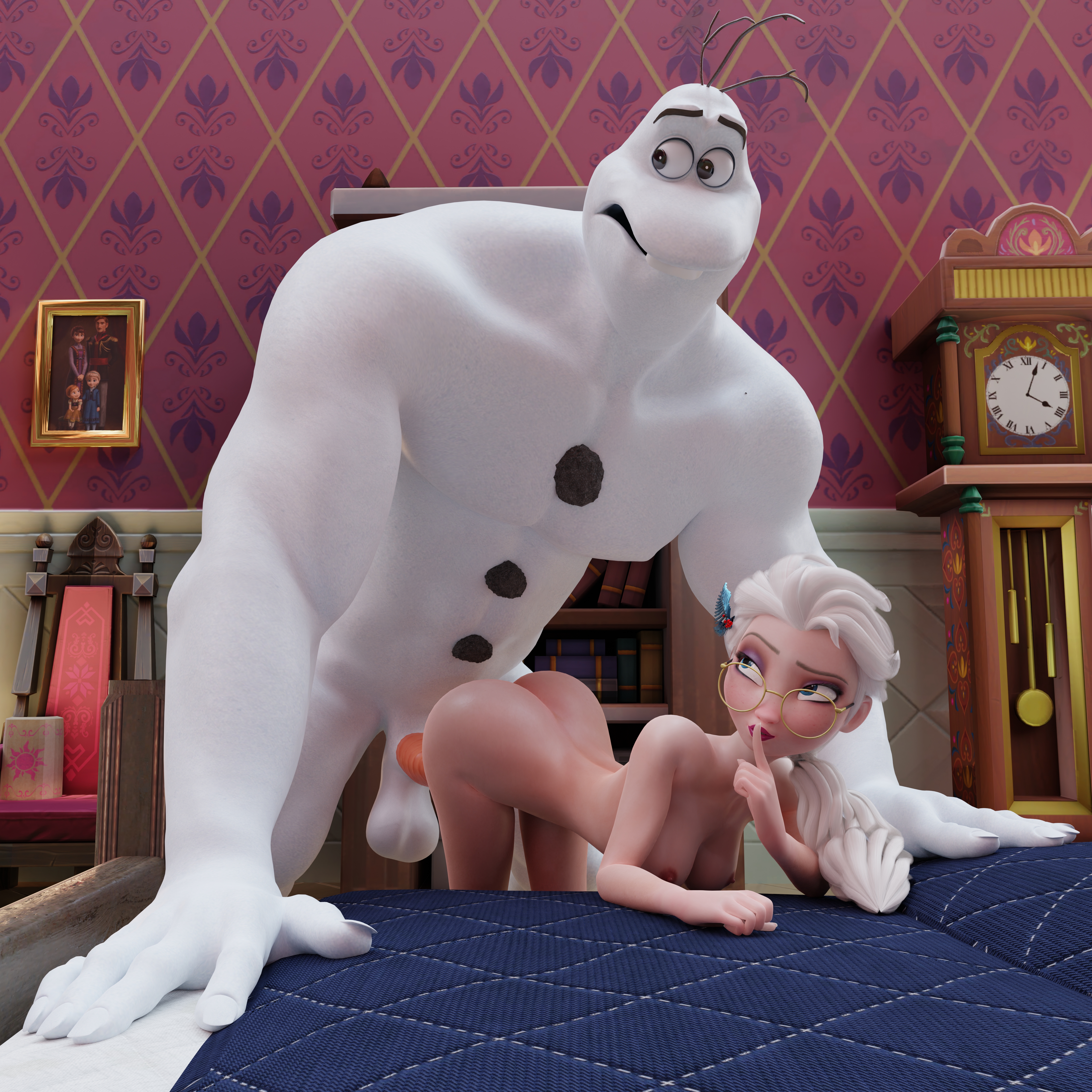Elsa (Frozen) Rule 34 Image