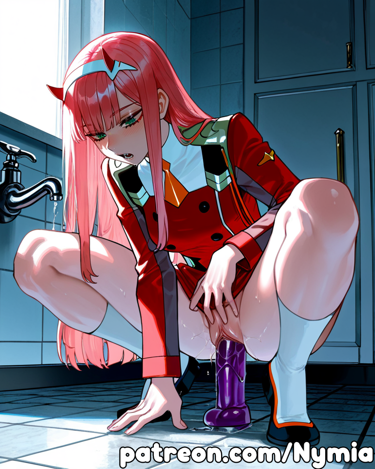 Zero Two (Darling In The Franxx) Rule 34 Image