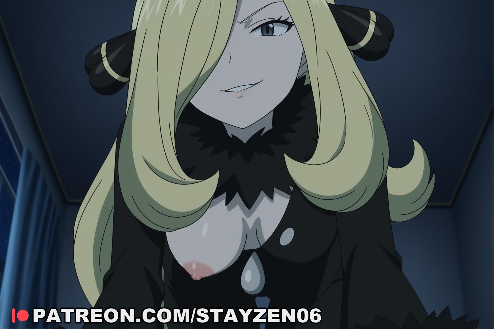 Cynthia (Pokemon) Rule 34 Image