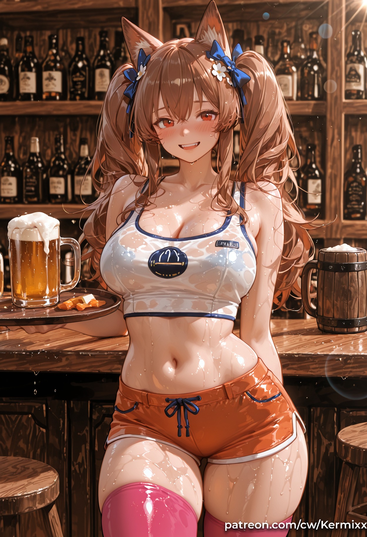 Angelina (Arknights) Rule 34 Image