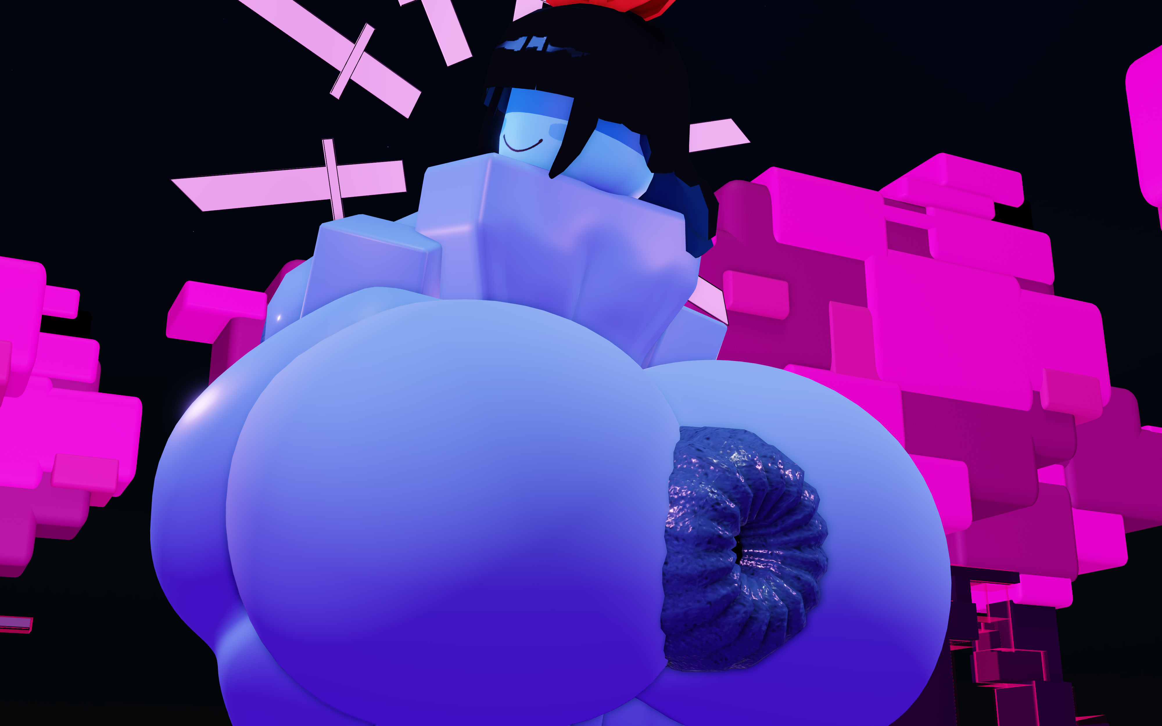 Aqua (Deltarune) Rule 34 Image