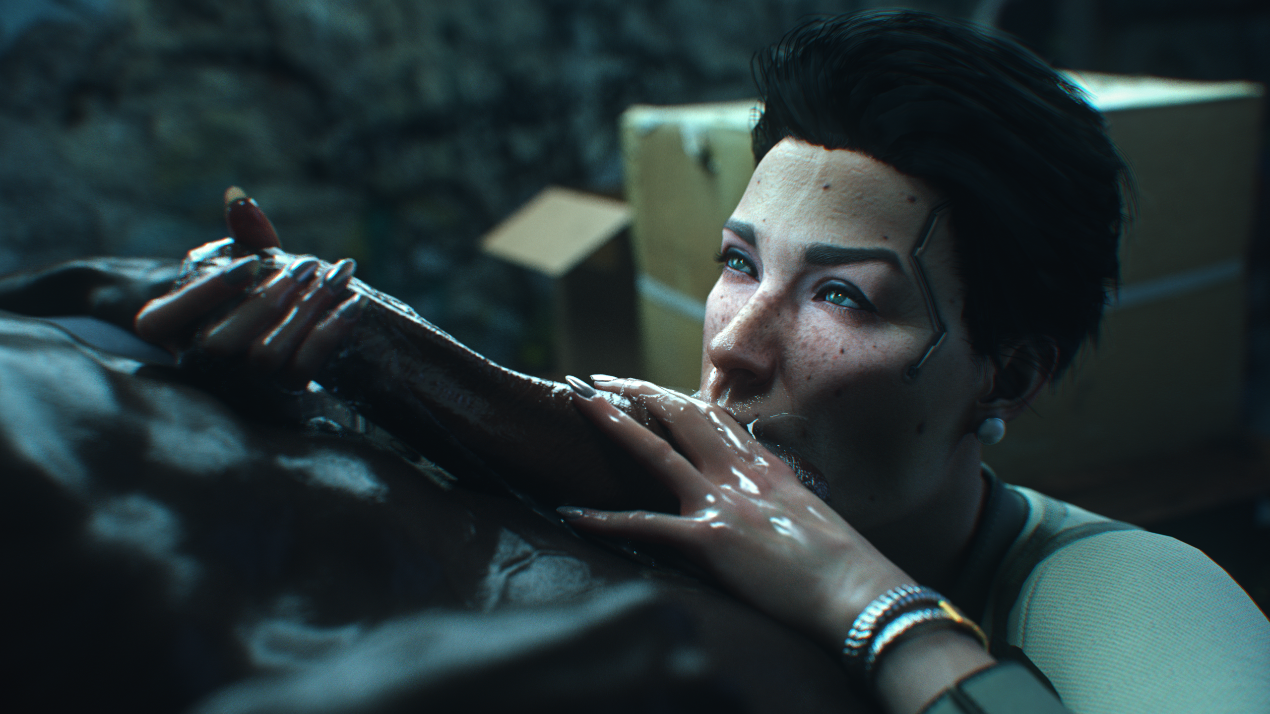 Rosalind Myers (Cyberpunk 2077) Rule 34 Image