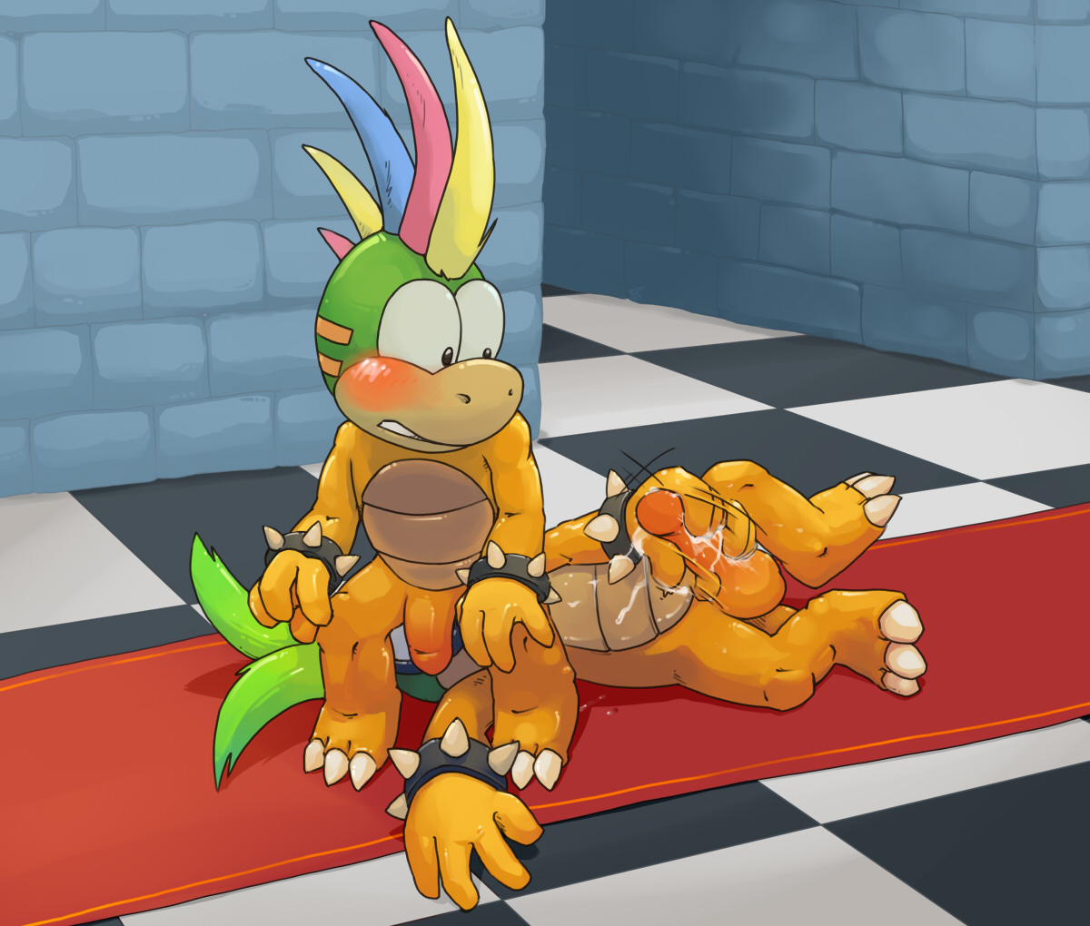 Iggy Koopa (Mario (Series)) Rule 34 Image
