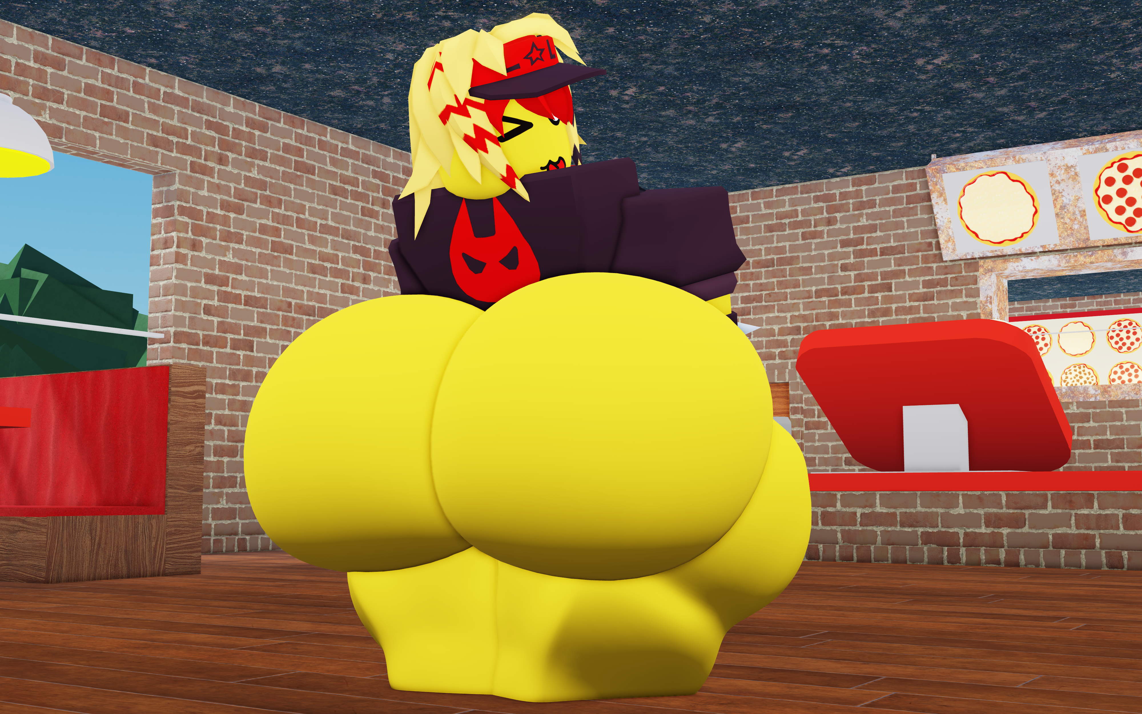 Scenecore Elliot (Forsaken (Roblox)) Rule 34 Image
