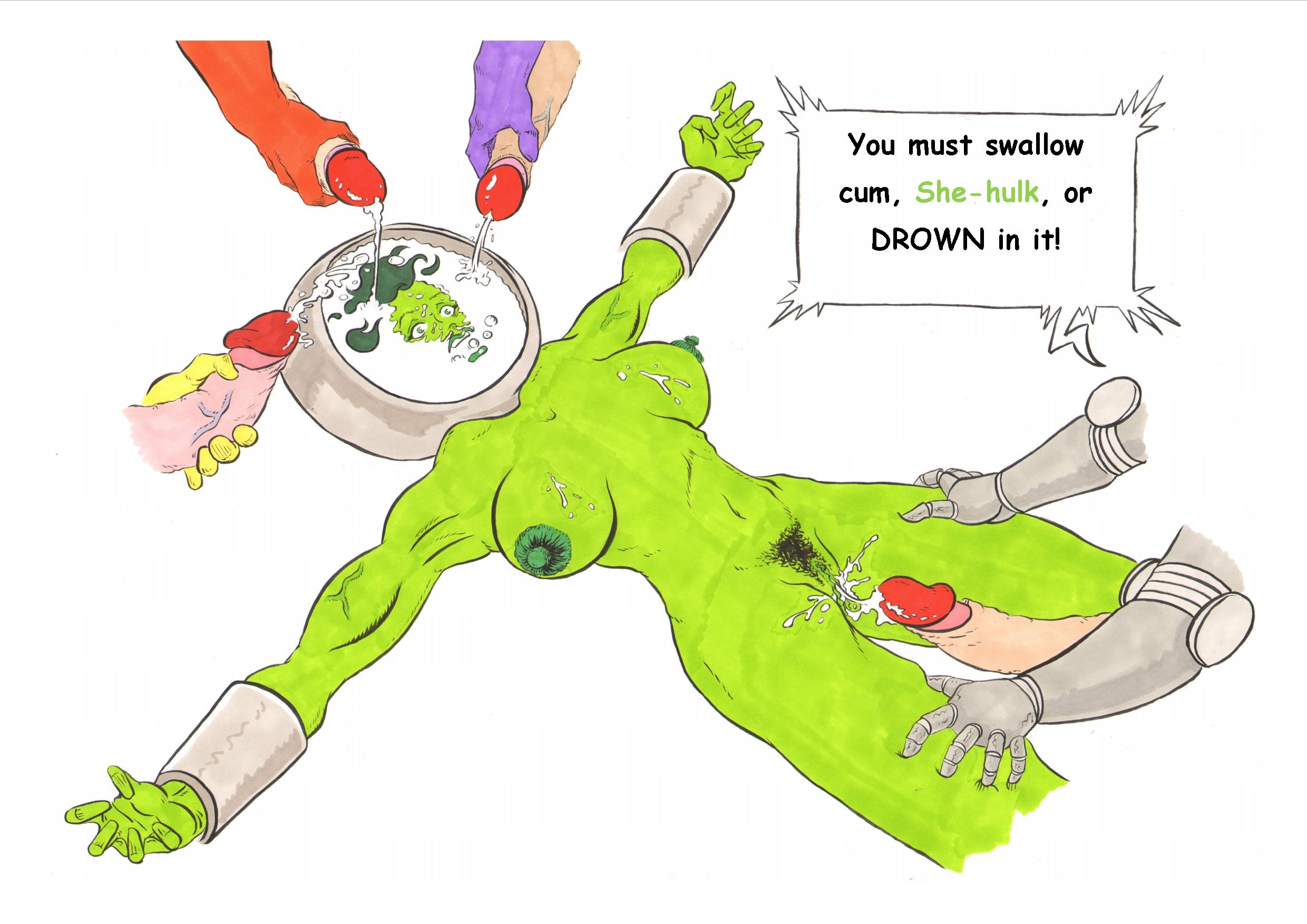 She-Hulk (Marvel) Rule 34 Image