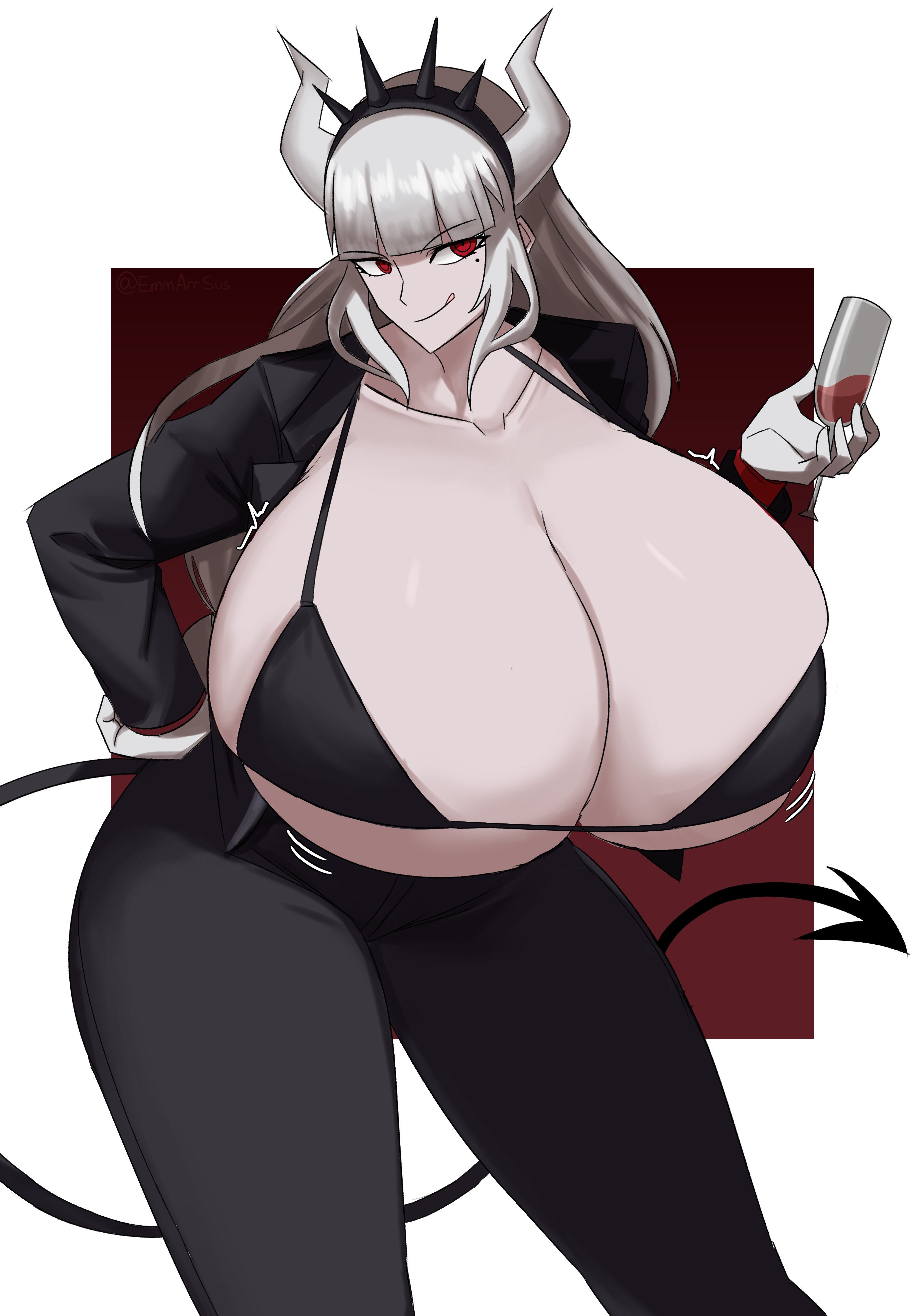 Lucifer (Helltaker) Rule 34 Image