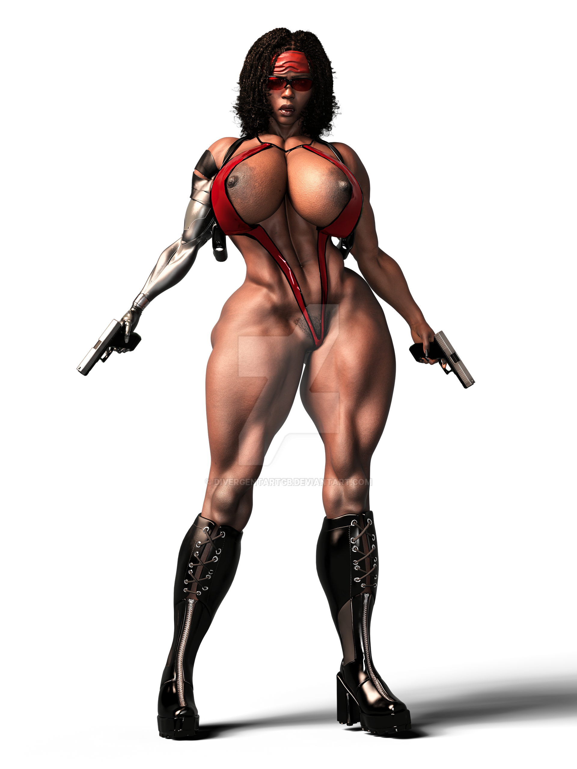 Misty Knight (Marvel) Rule 34 Image
