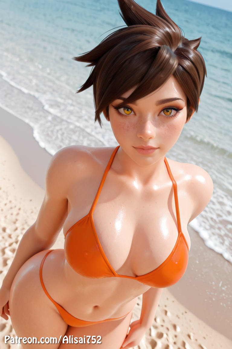 Tracer (Overwatch 2 Suit) Rule 34 Image