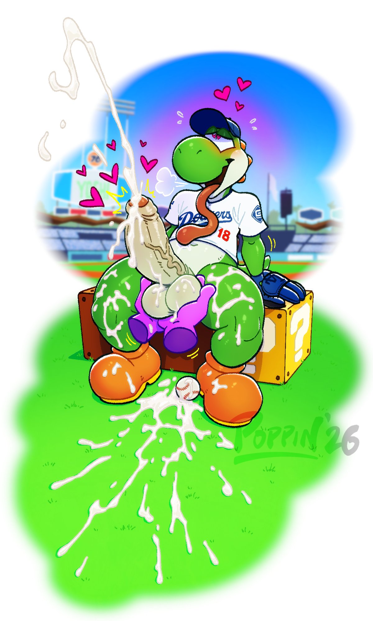 Baseball Rule 34 Image