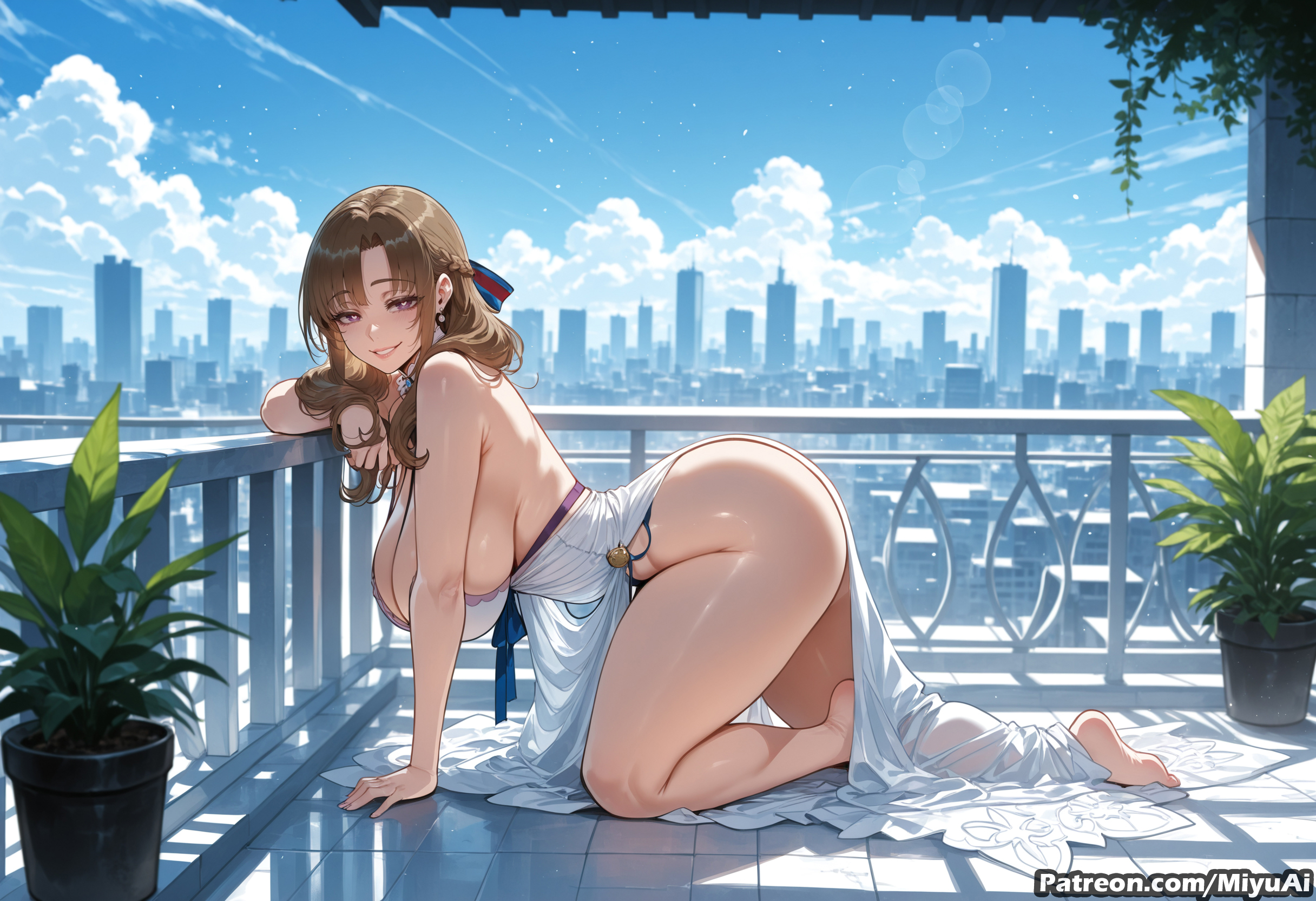 Oosuki Mamako (Tsuujou Kougeki Ga Zentai Kougeki De Ni-Kai Kougeki No Okaasan Wa Suki Desu Ka?) Rule 34 Image