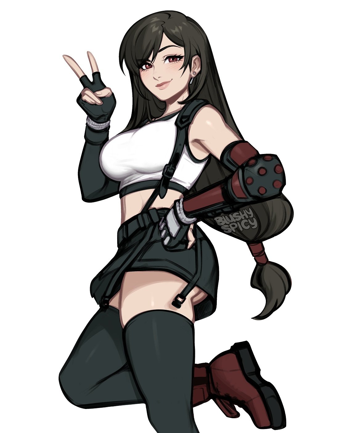 Tifa Lockhart (Final Fantasy) Rule 34 Image