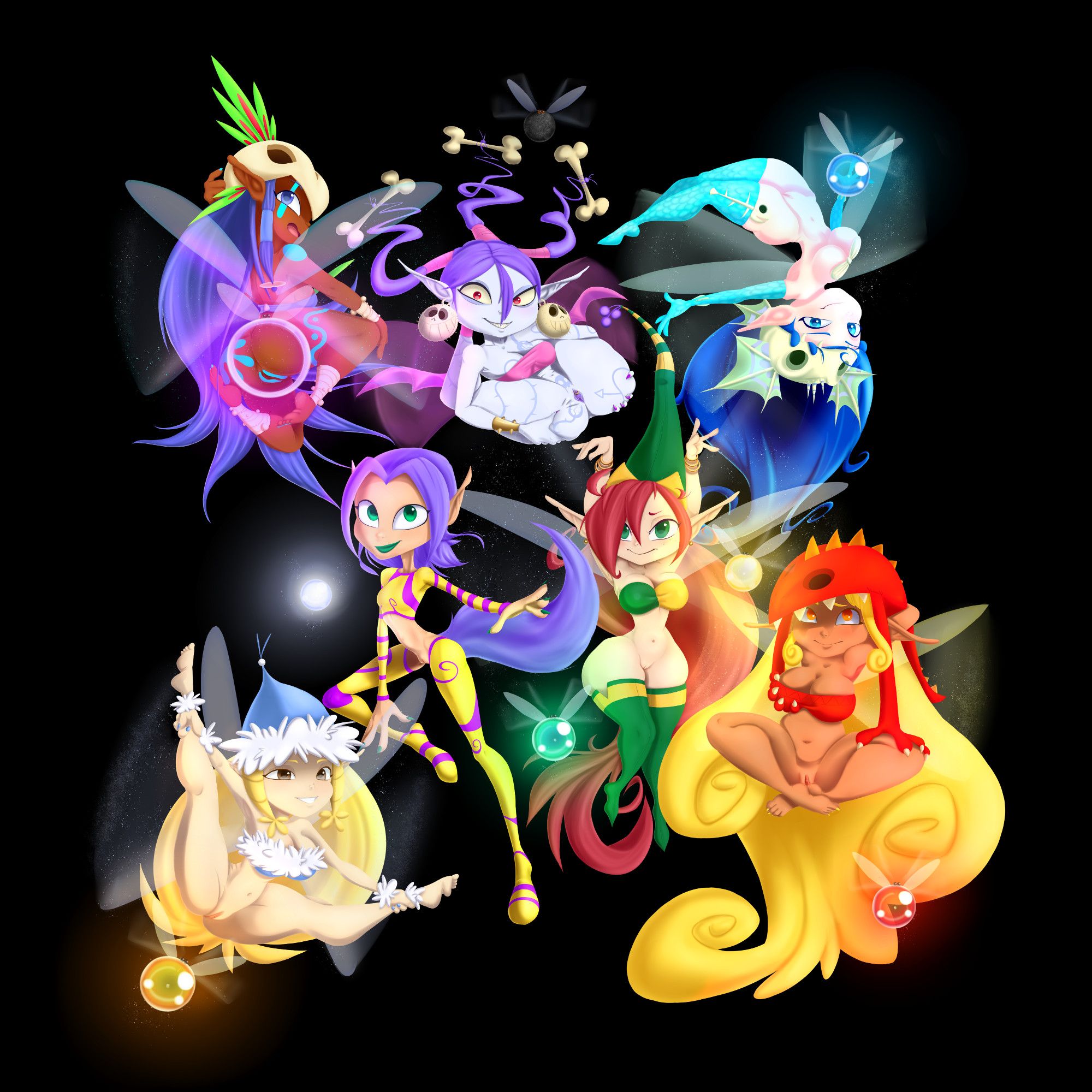 Annetta Fish (Rayman) Rule 34 Image