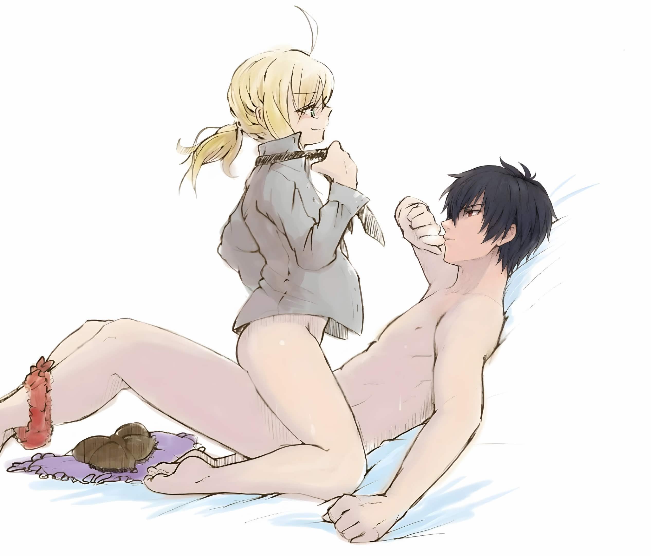 Artoria Pendragon (Fate) Rule 34 Image