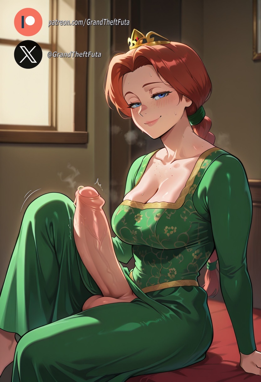 Human Fiona (Dreamworks) Rule 34 Image