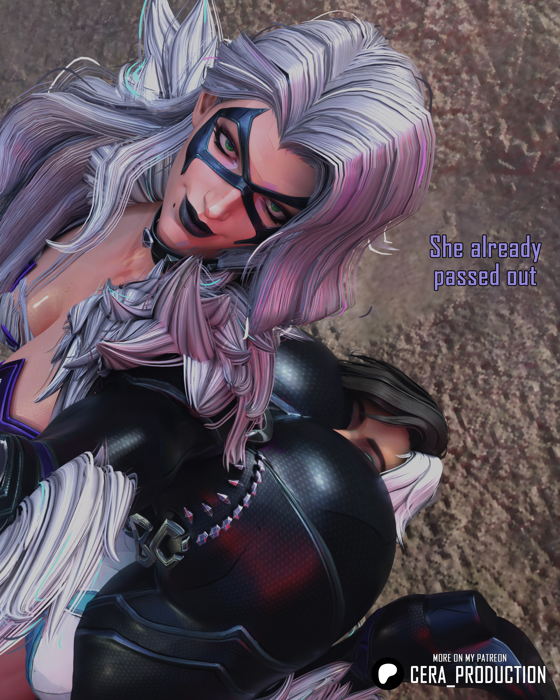 Black Cat (Marvel) Rule 34 Image