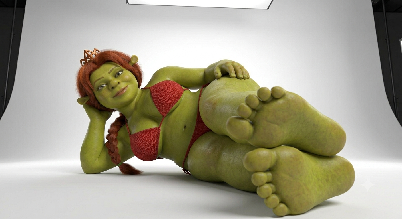 Princess Fiona (Shrek (Series)) Rule 34 Image