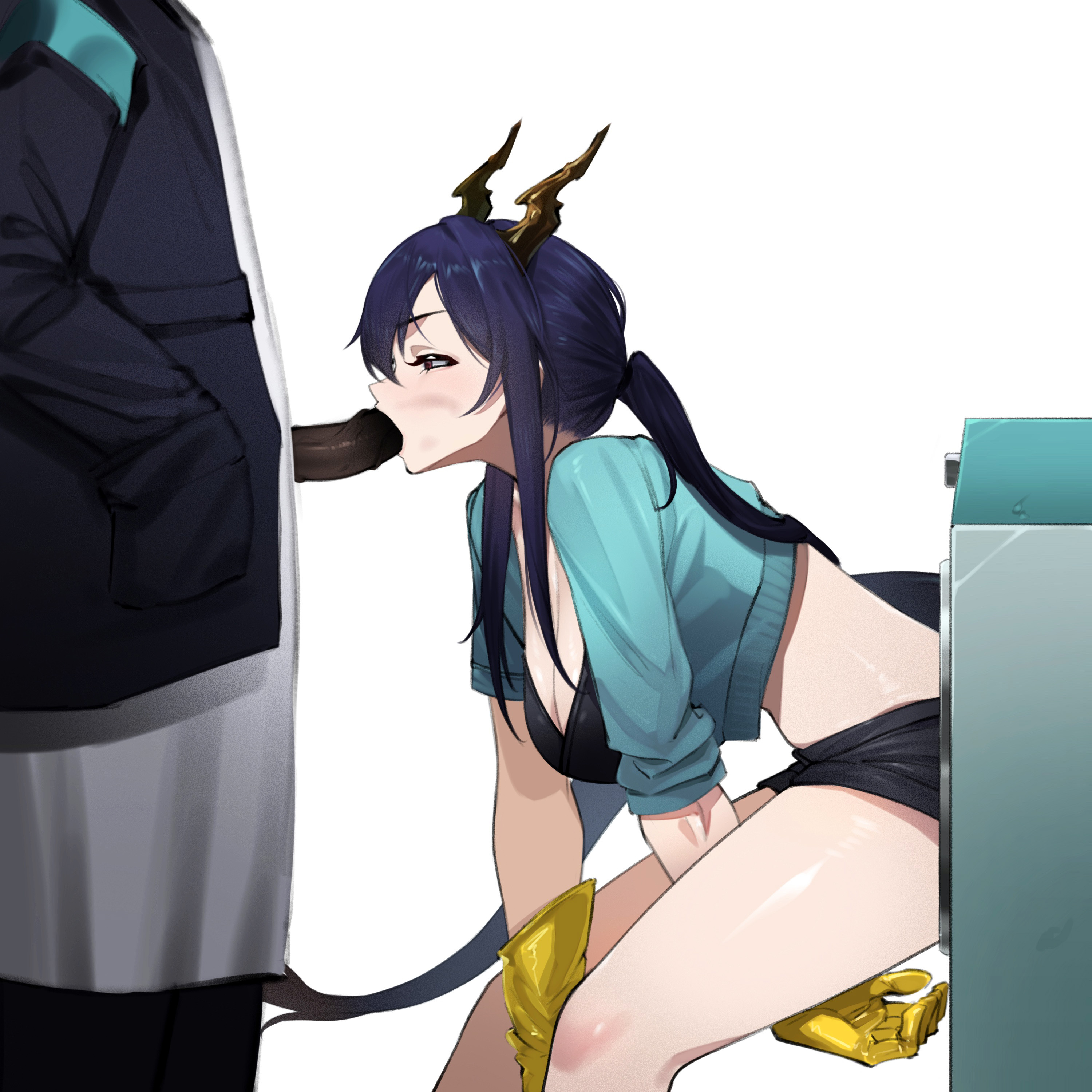 Chen (Arknights) Rule 34 Image