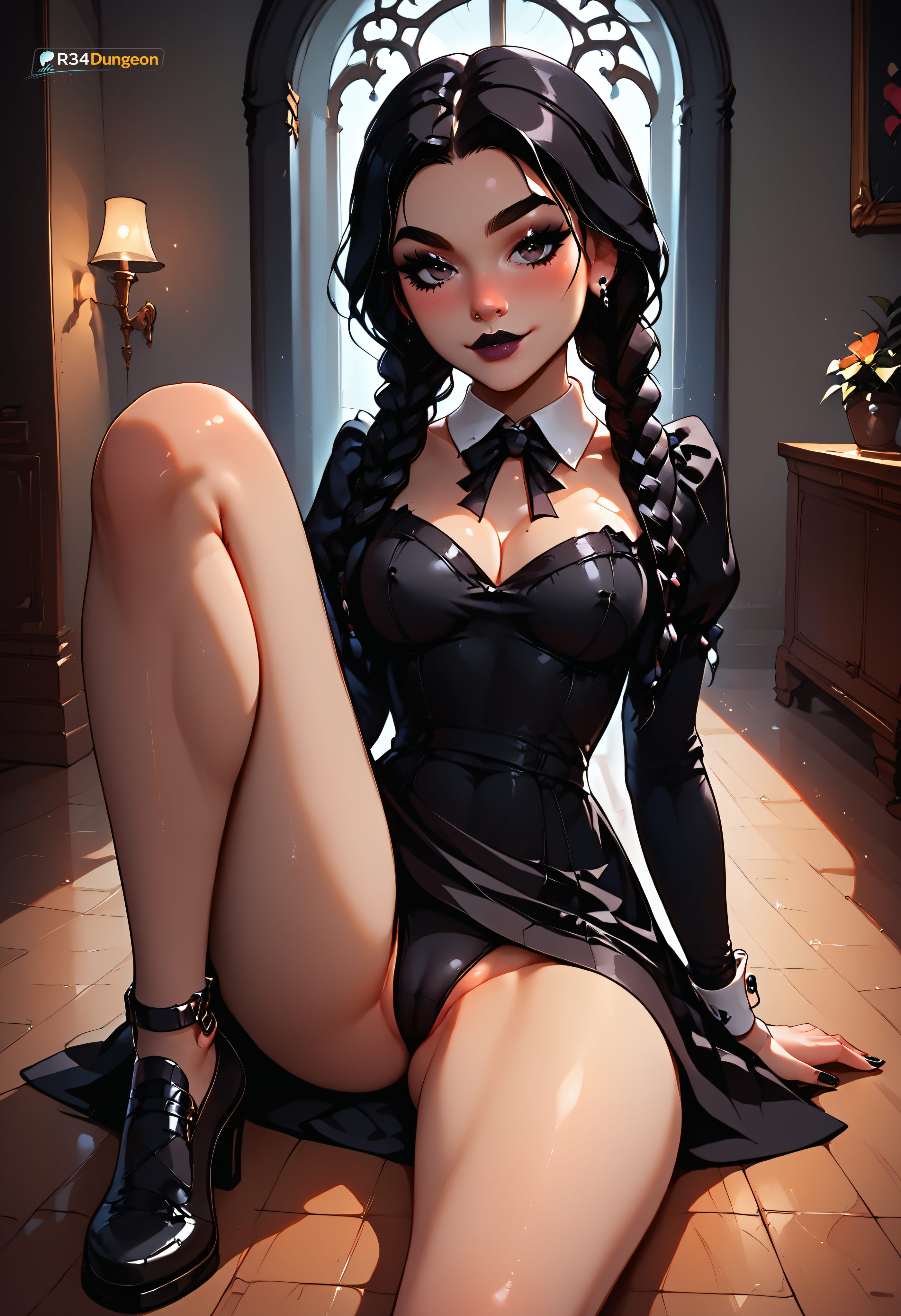 Wednesday Addams (Patreon) Rule 34 Image
