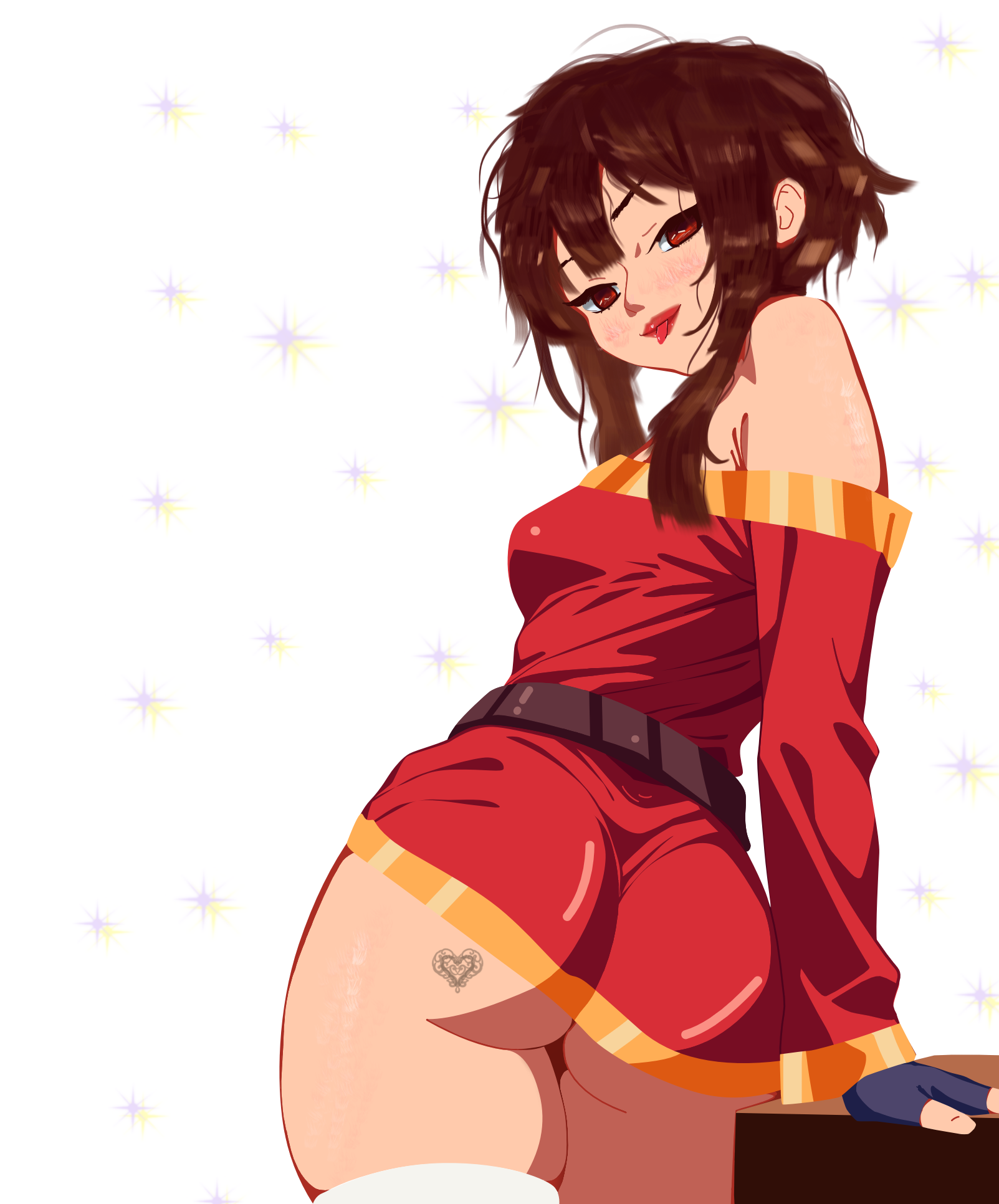 Megumin (Kono Subarashii Sekai Ni Shukufuku Wo!) Rule 34 Image