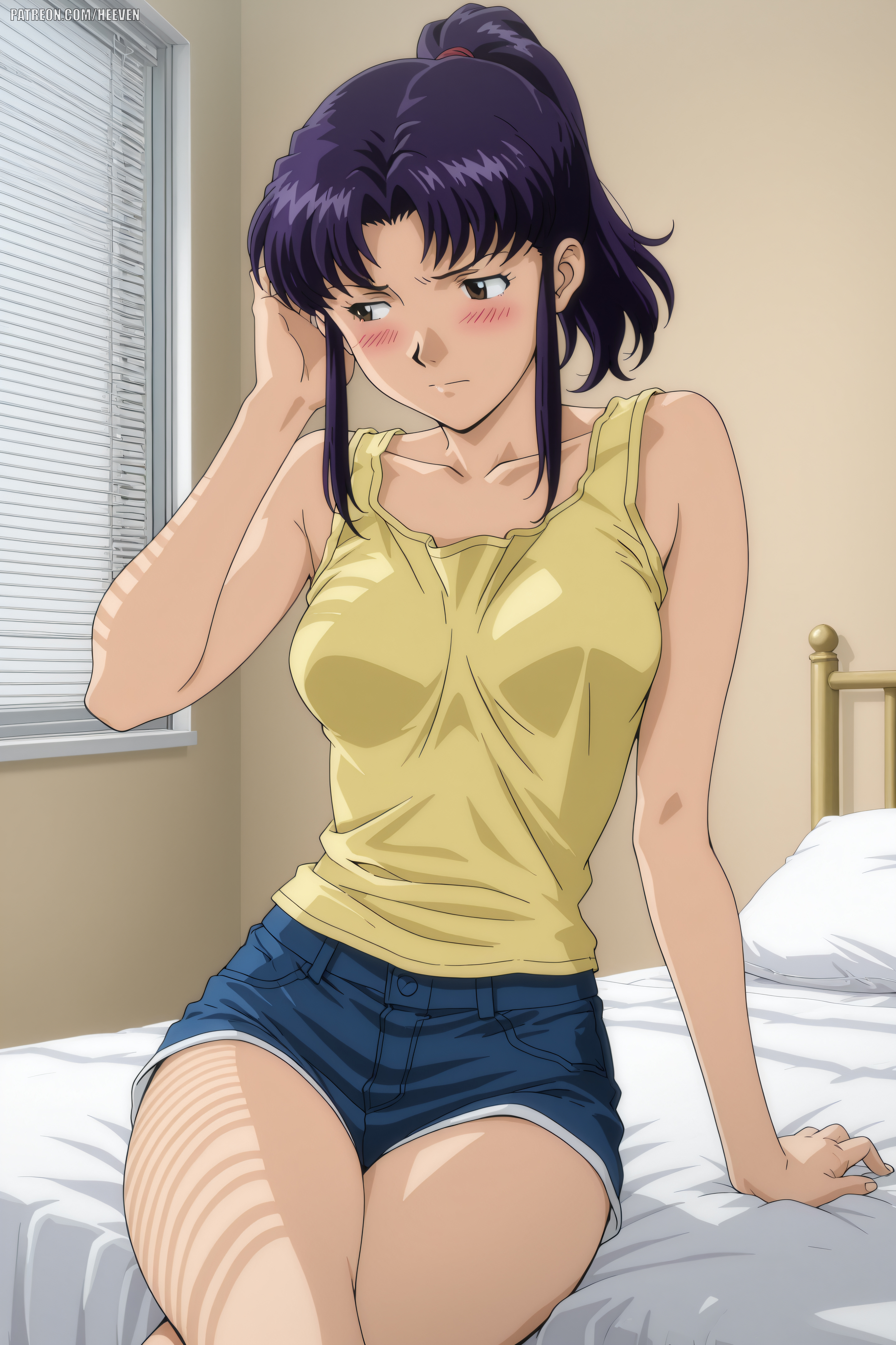 Misato Katsuragi (Neon Genesis Evangelion) Rule 34 Image