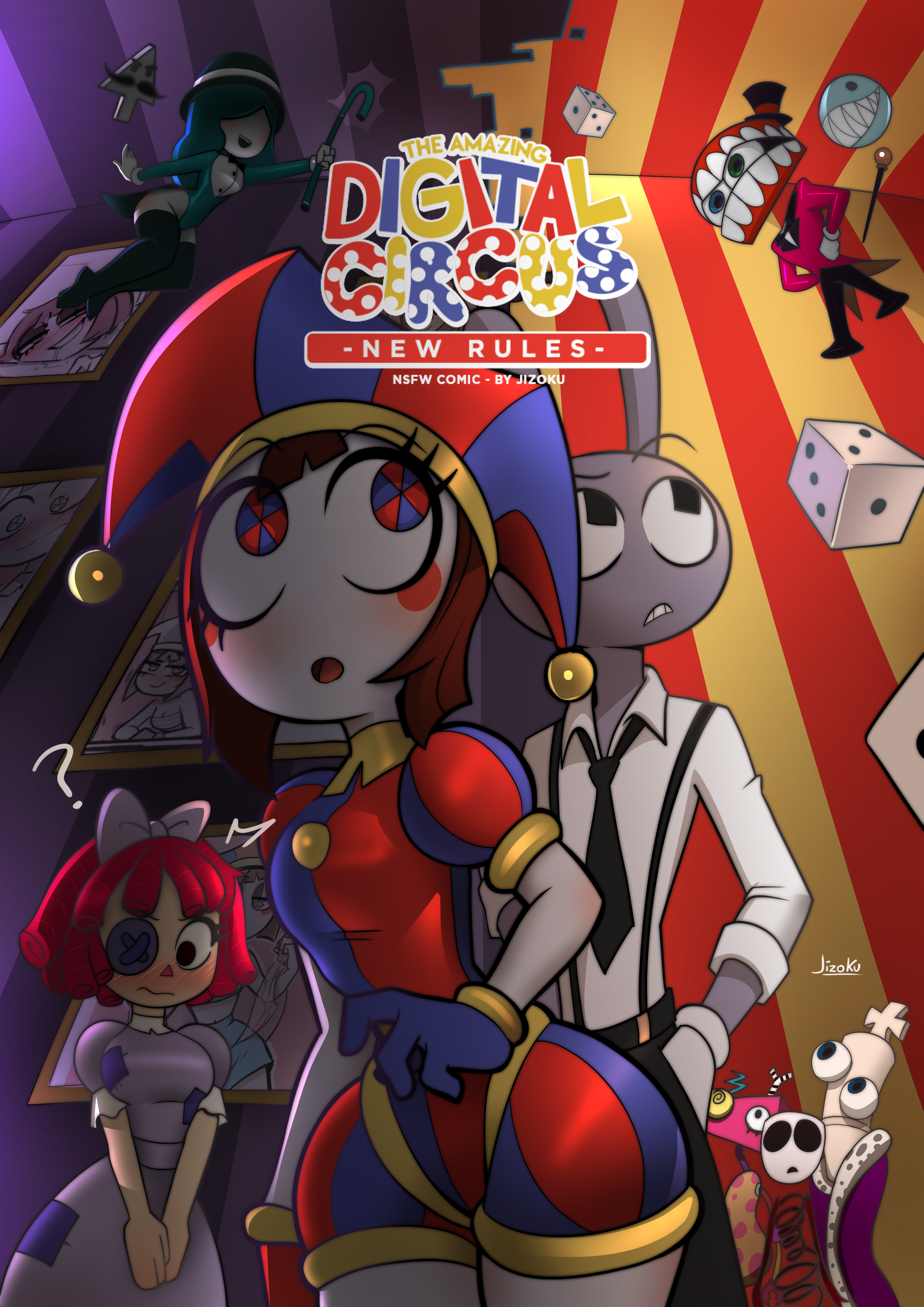 Gangle (The Amazing Digital Circus) Rule 34 Image