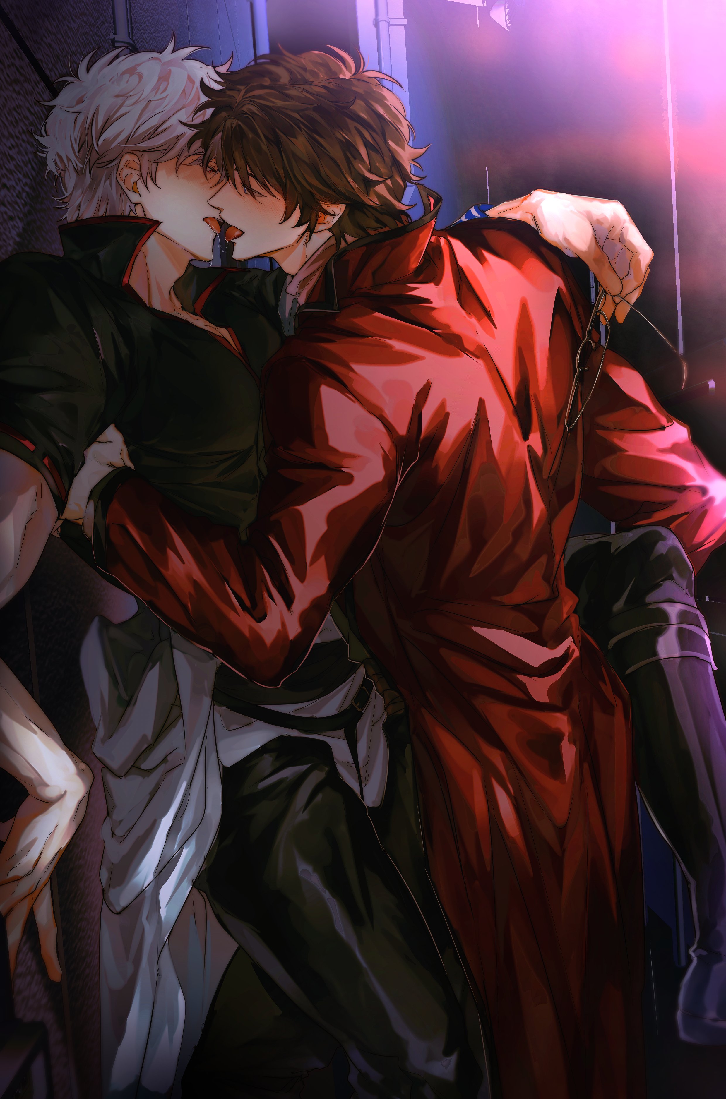 Gintoki Sakata (Gintama) Rule 34 Image
