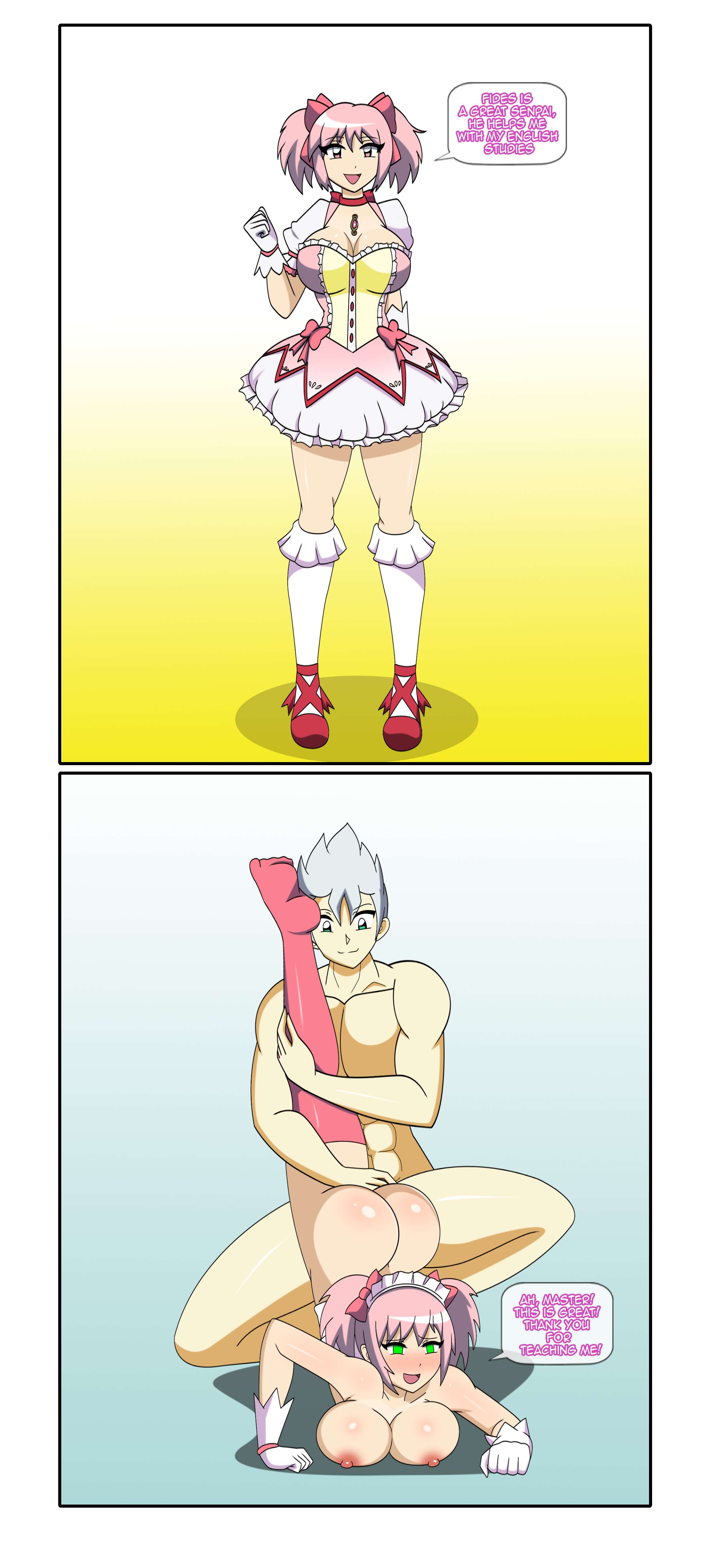Kaname Madoka (Mahou Shoujo Madoka Magica) Rule 34 Image