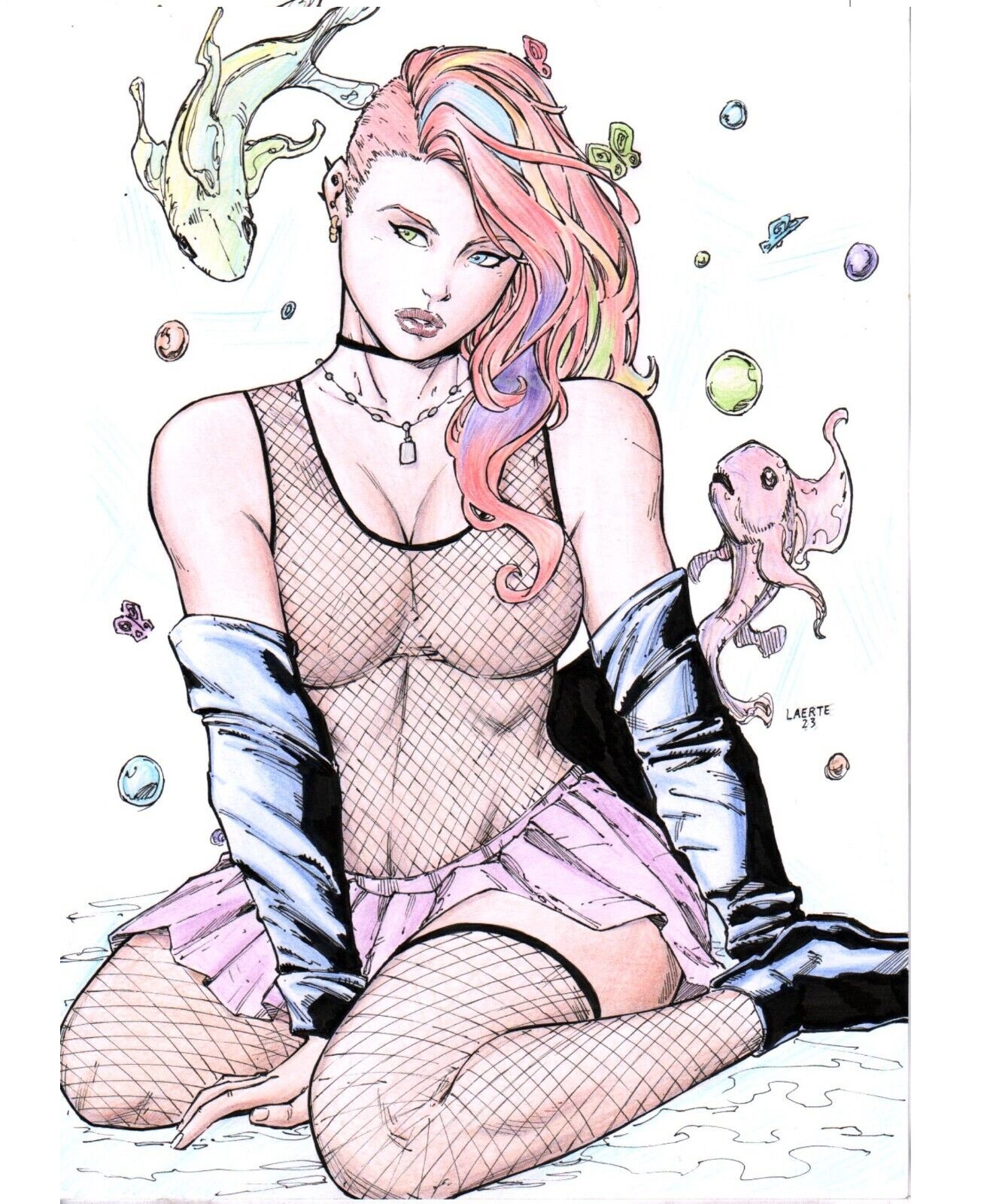 Delirium Of The Endless (The Sandman) Rule 34 Image