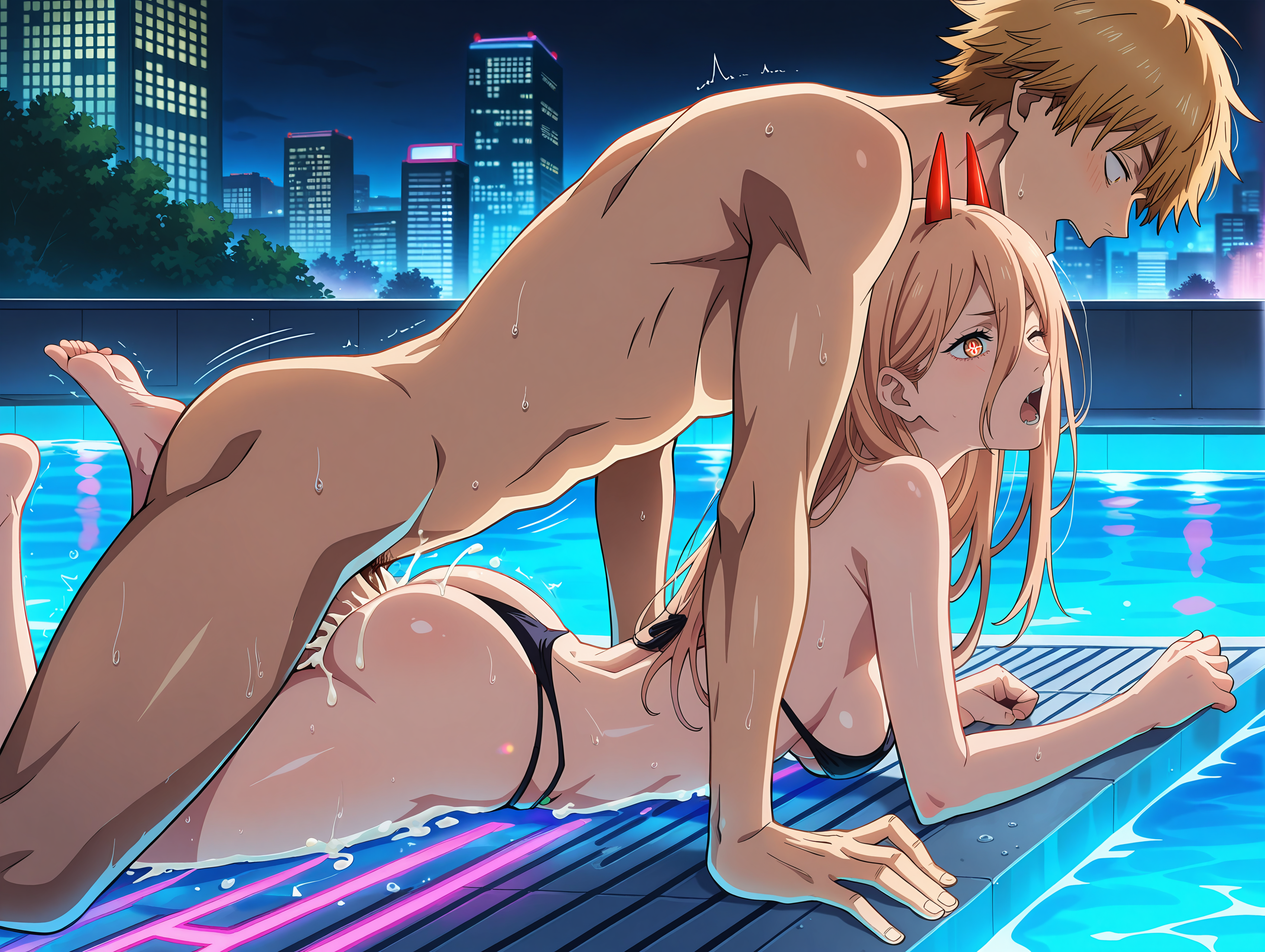 Denji (Chainsaw Man) Rule 34 Image