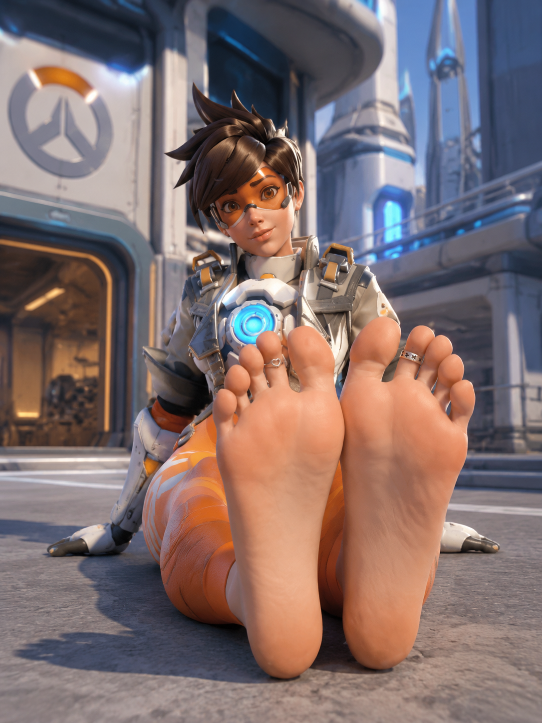 Tracer (Overwatch) Rule 34 Image