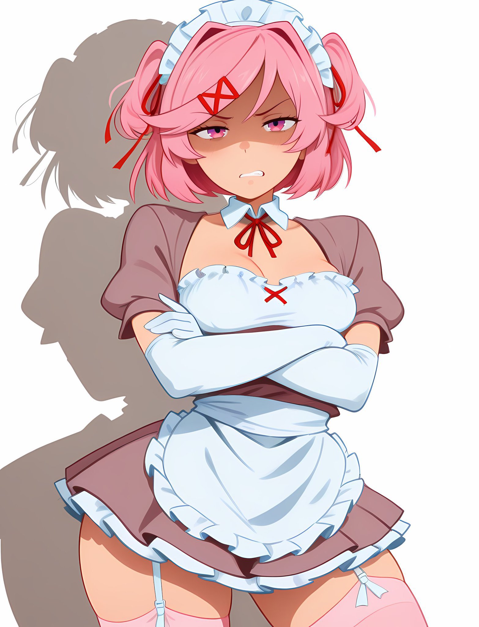 Natsuki (Doki Doki Literature Club) Rule 34 Image