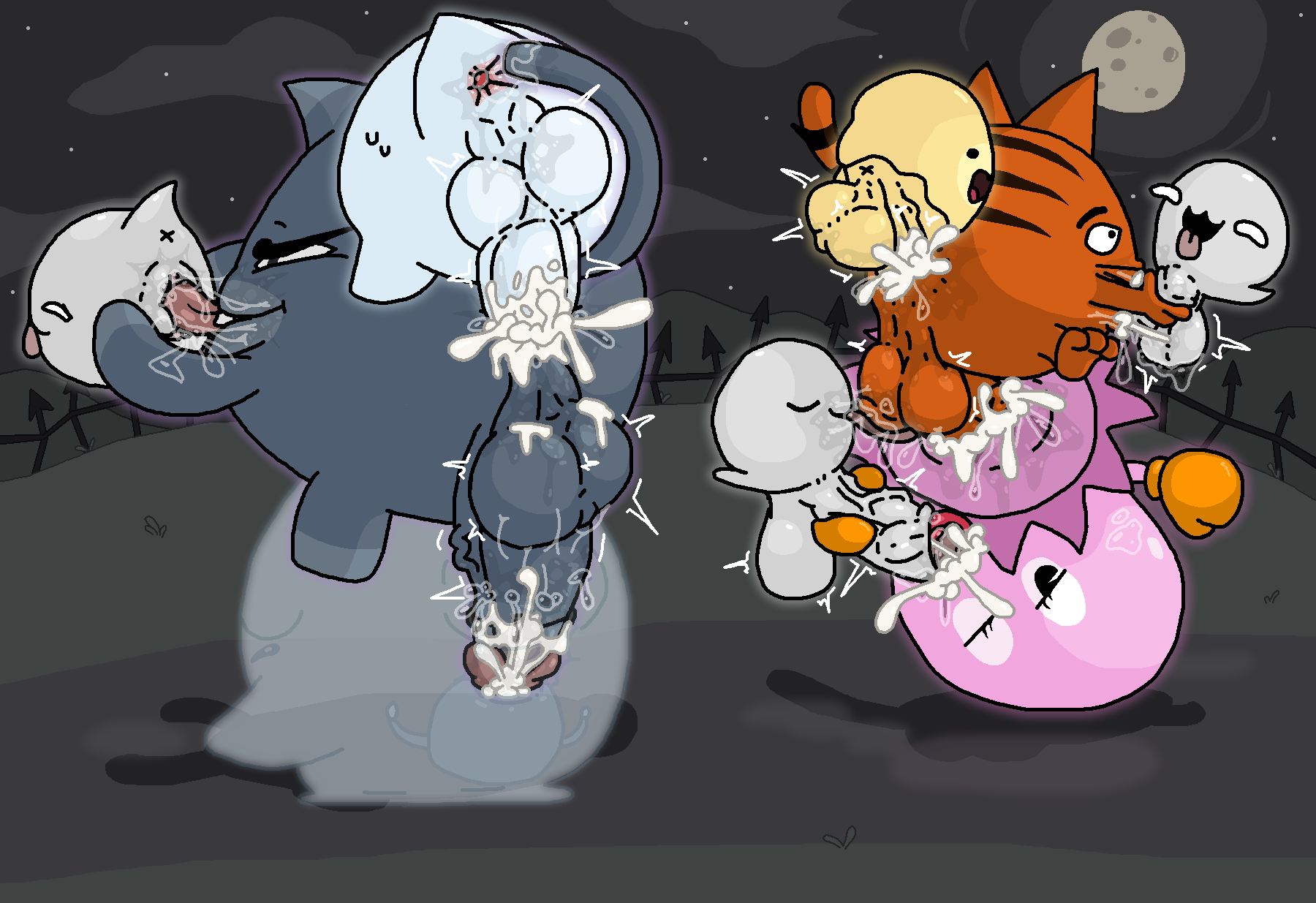 Boo (Mario) Rule 34 Image